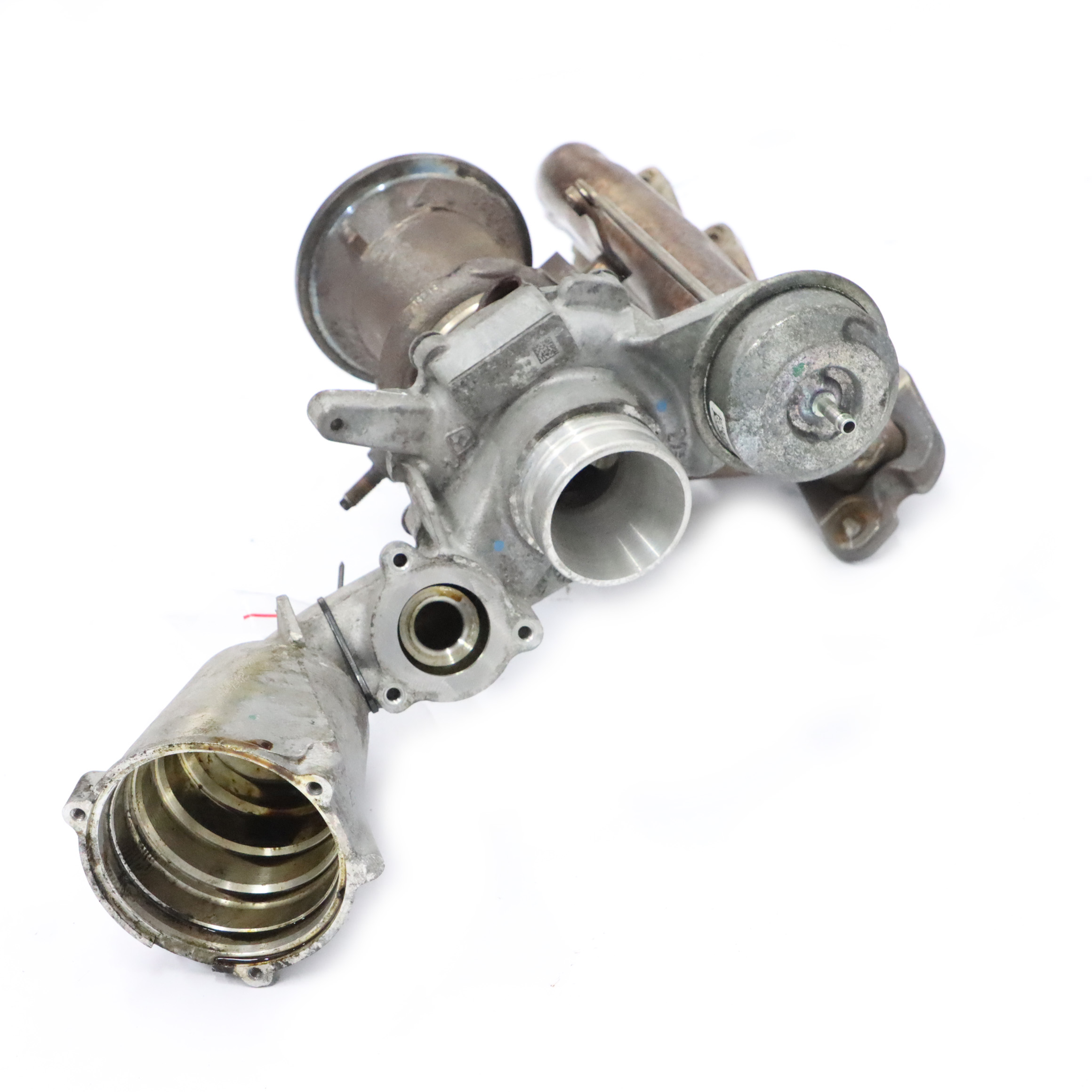 Turbolader Mercedes W204 C238 X253 W213 Benziner M274 Auspuff Turbo A2740903880