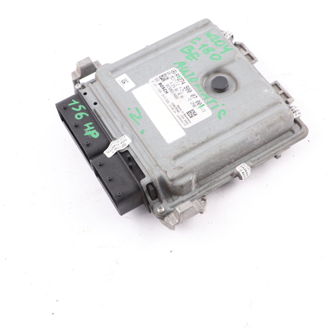 Mercedes W204 C180 BlueEFFICIENCY M274.910 156HP Motoreinheit ECU A2749000700