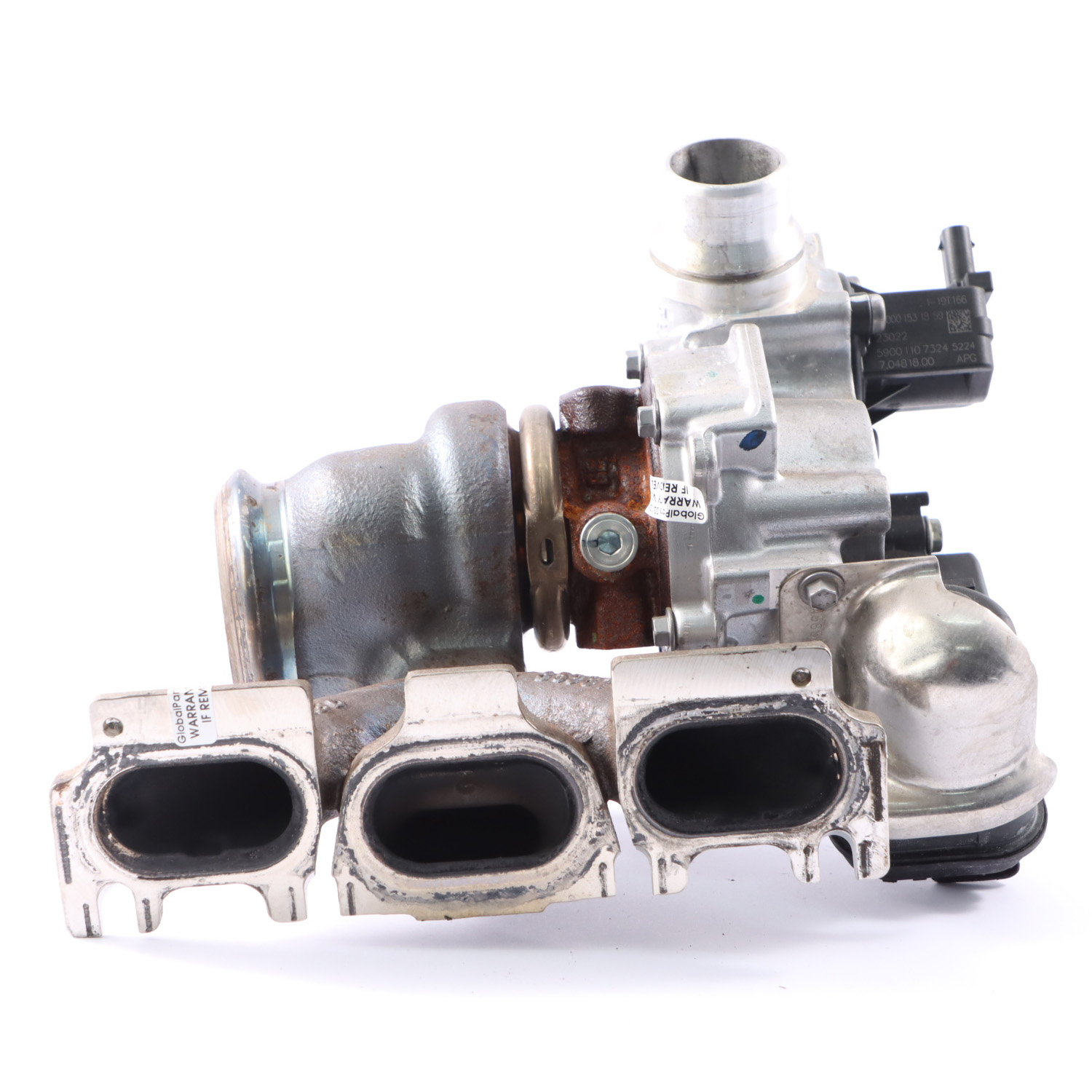 Turbolader Mercedes W177 C118 CLA200 Benziner M282.914 Turbo Auspuff Krümmer