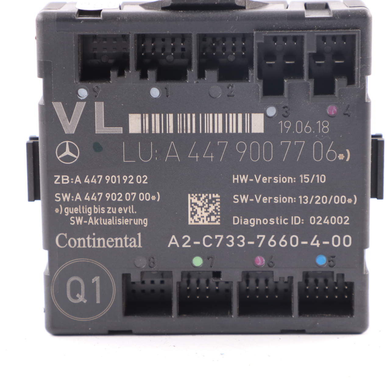 Mercedes W447 Tür Steuerungs Modul Vorne Links A4479007706