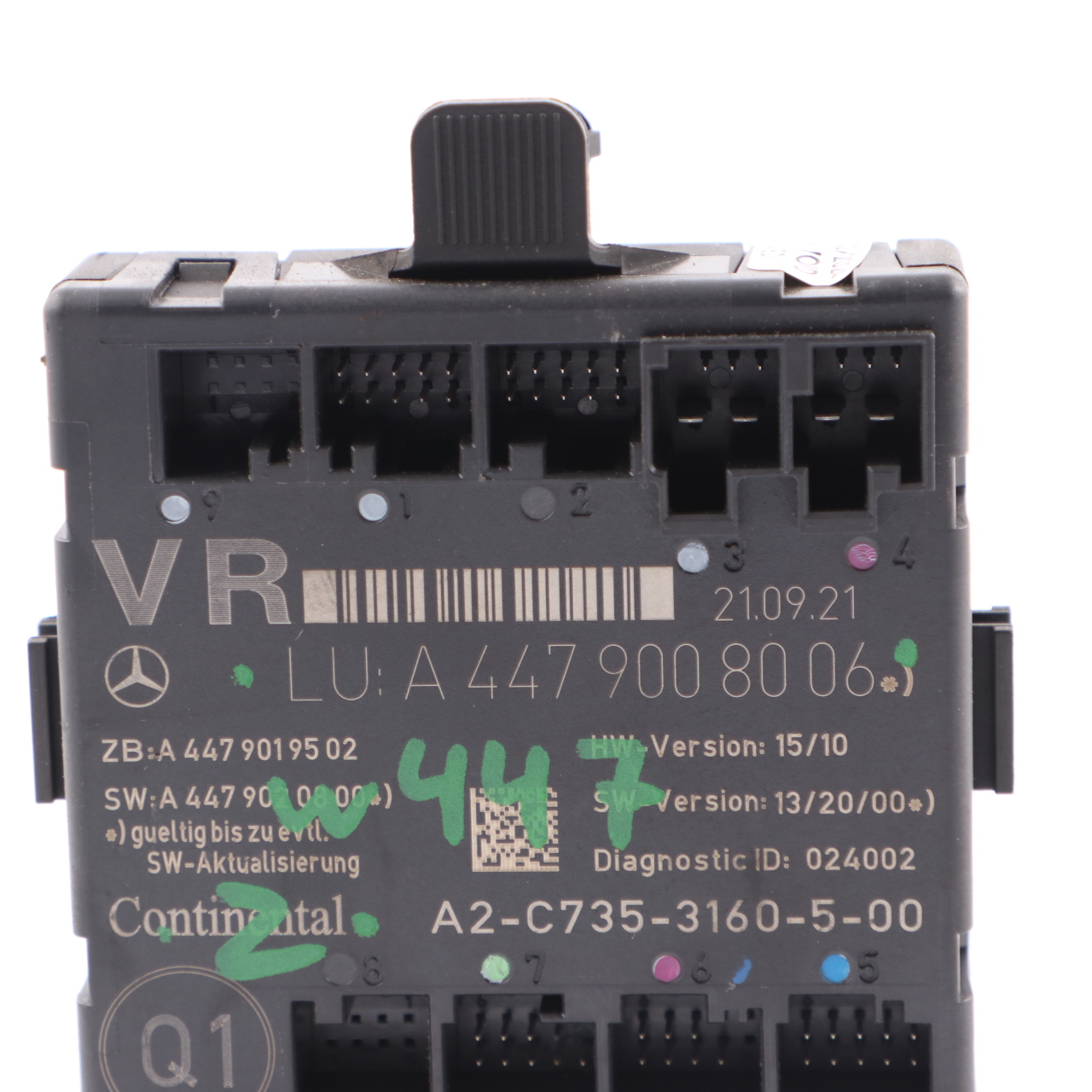 Mercedes Vito W447 Türmodul Vorne Rechts Steuergerät ECU A4479008006