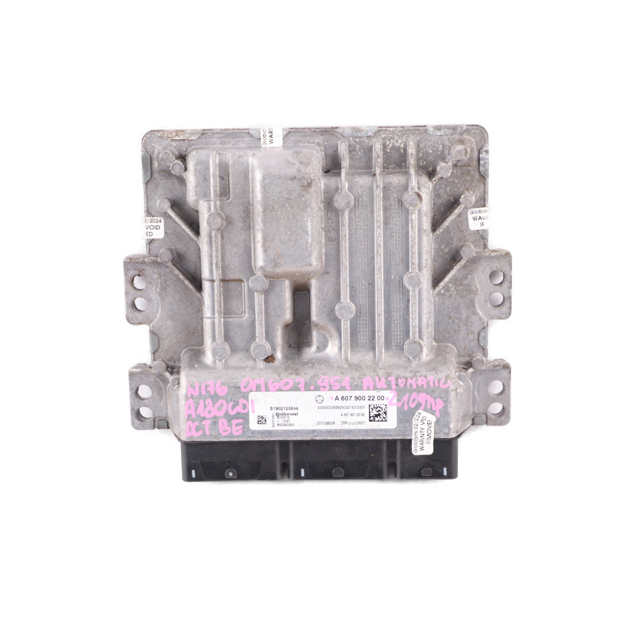 Mercedes W176 A180 CDI OM607 109HP BlueEFFICIENCY Motoreinheit ECU A6079002200