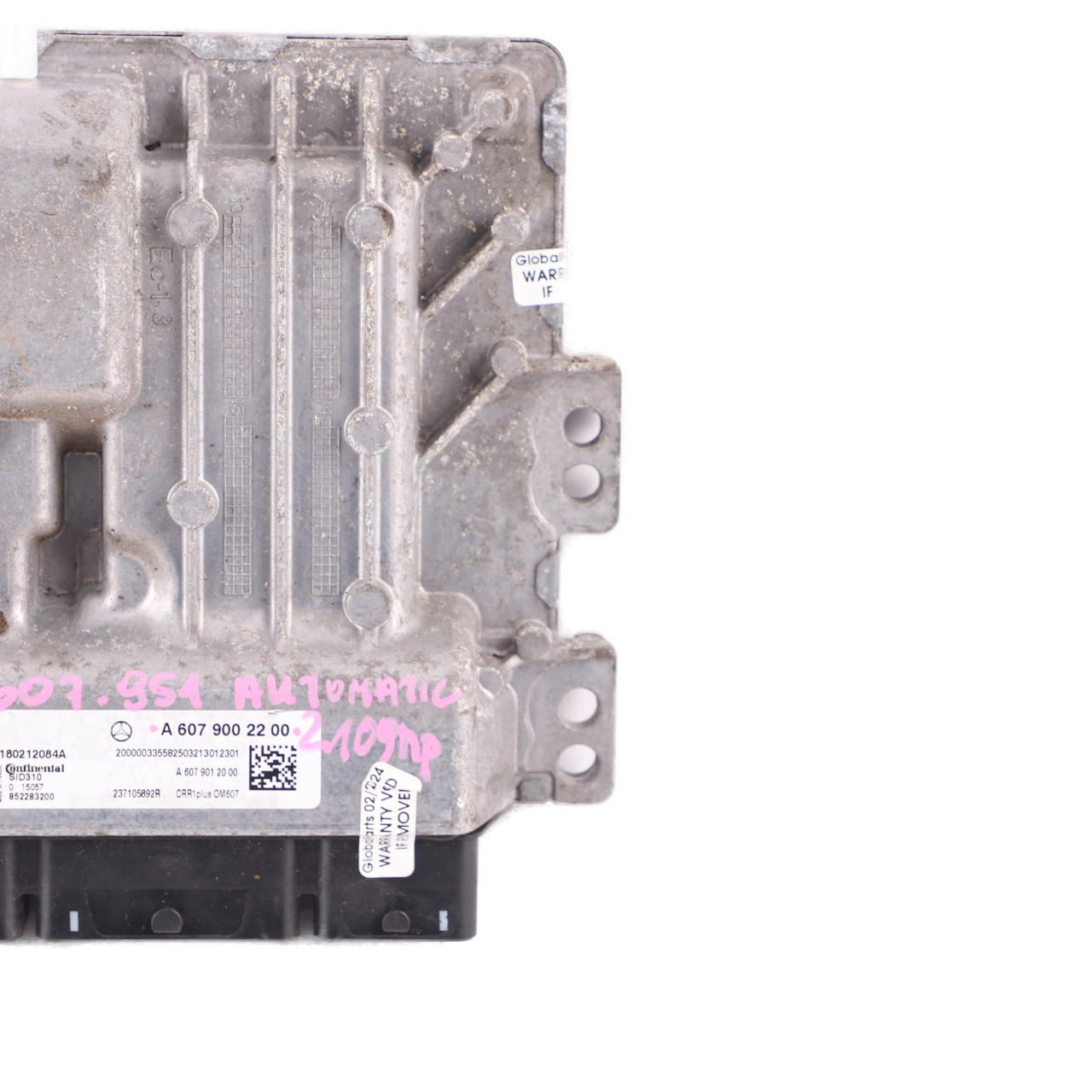 Mercedes W176 A180 CDI OM607 109HP BlueEFFICIENCY Motoreinheit ECU A6079002200