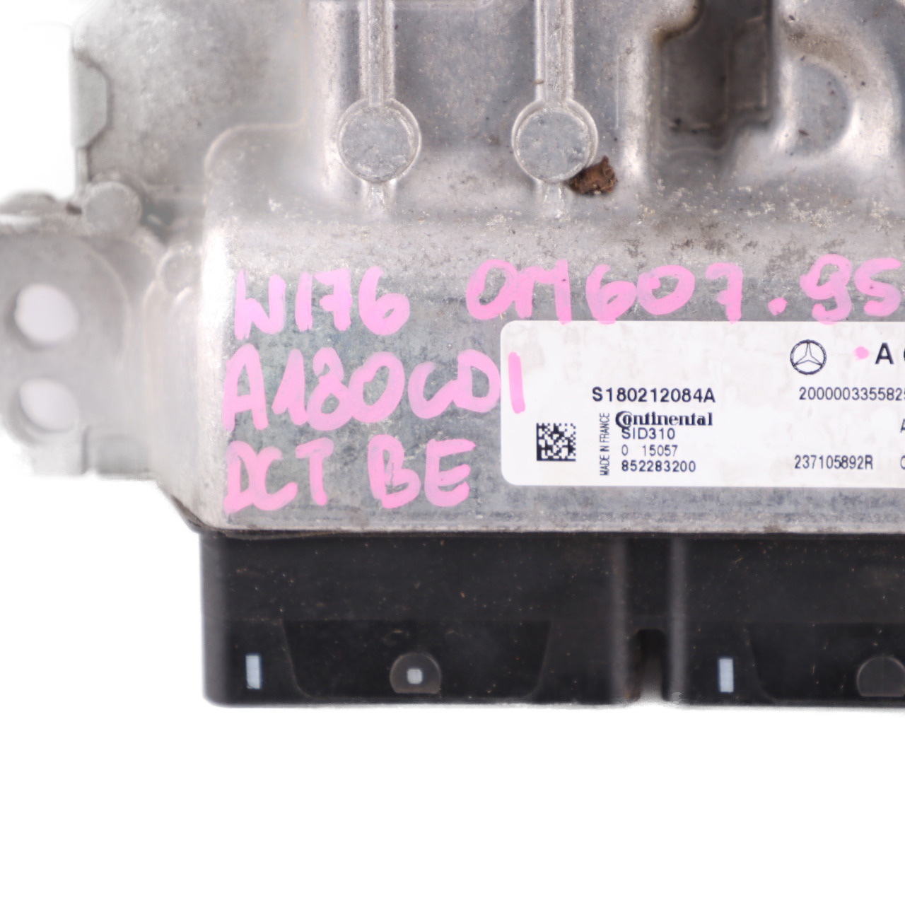 Mercedes W176 A180 CDI OM607 109HP BlueEFFICIENCY Motoreinheit ECU A6079002200