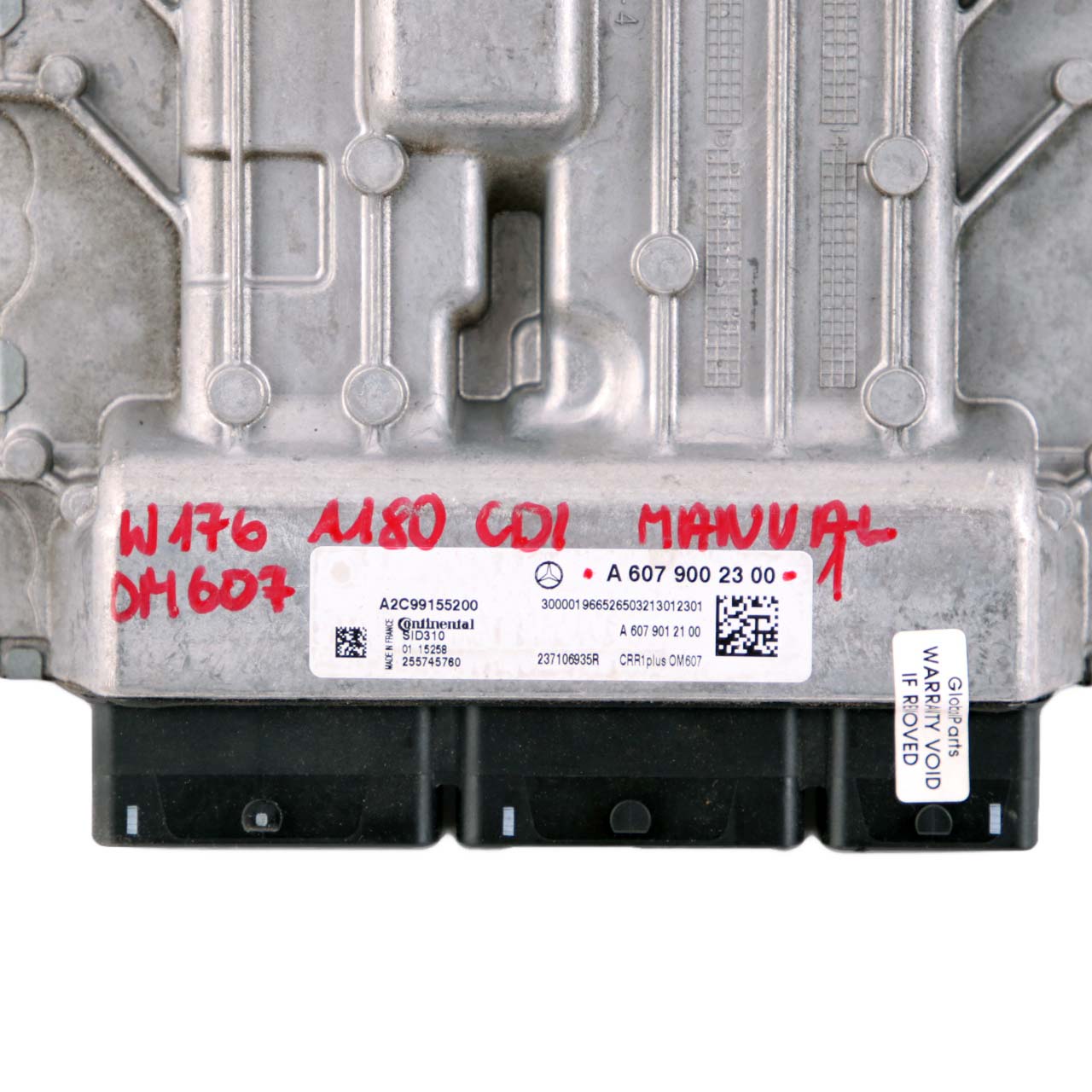 Mercedes W176 W246 180 CDI OM607 Motorsteuergerät Modul ECU A6079002300