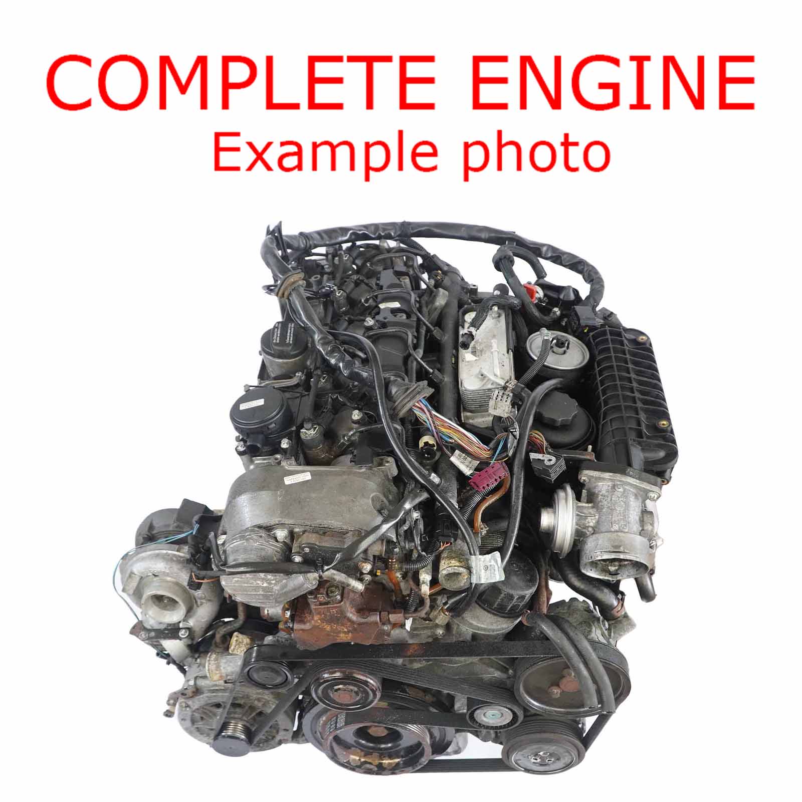 Mercedes W203 C 270 CDI Nackter Motor 612962 612.962 mit 159 000 km, GARANTIE