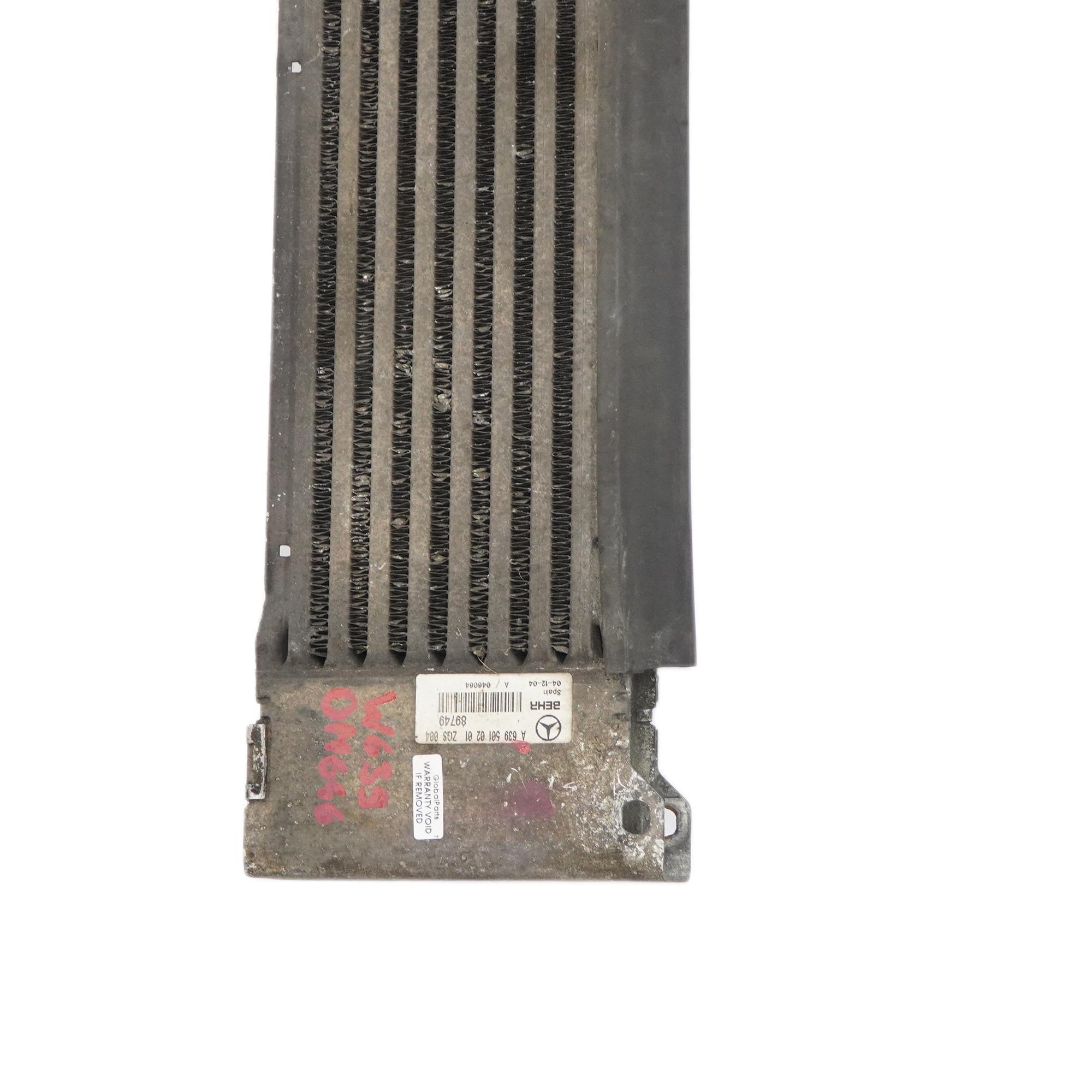 Mercedes Vito Viano W639 Intercooler Ladeluftkühler Luft Kühler A6395010801