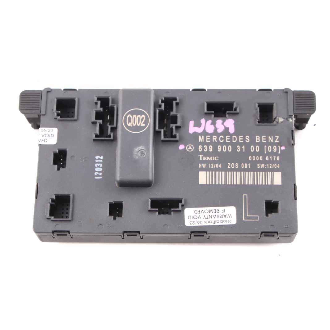 Mercedes Vito W639 Tür modul vorne links Steuergerät ECU A6399003100