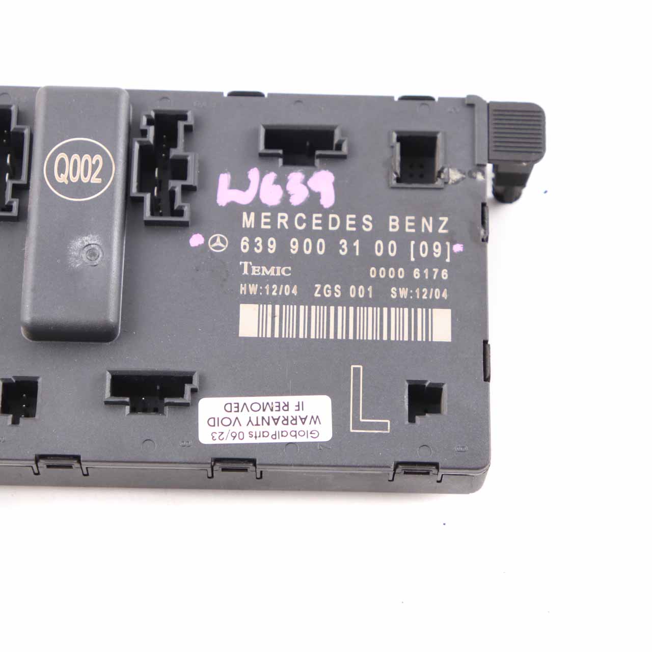 Mercedes Vito W639 Tür modul vorne links Steuergerät ECU A6399003100