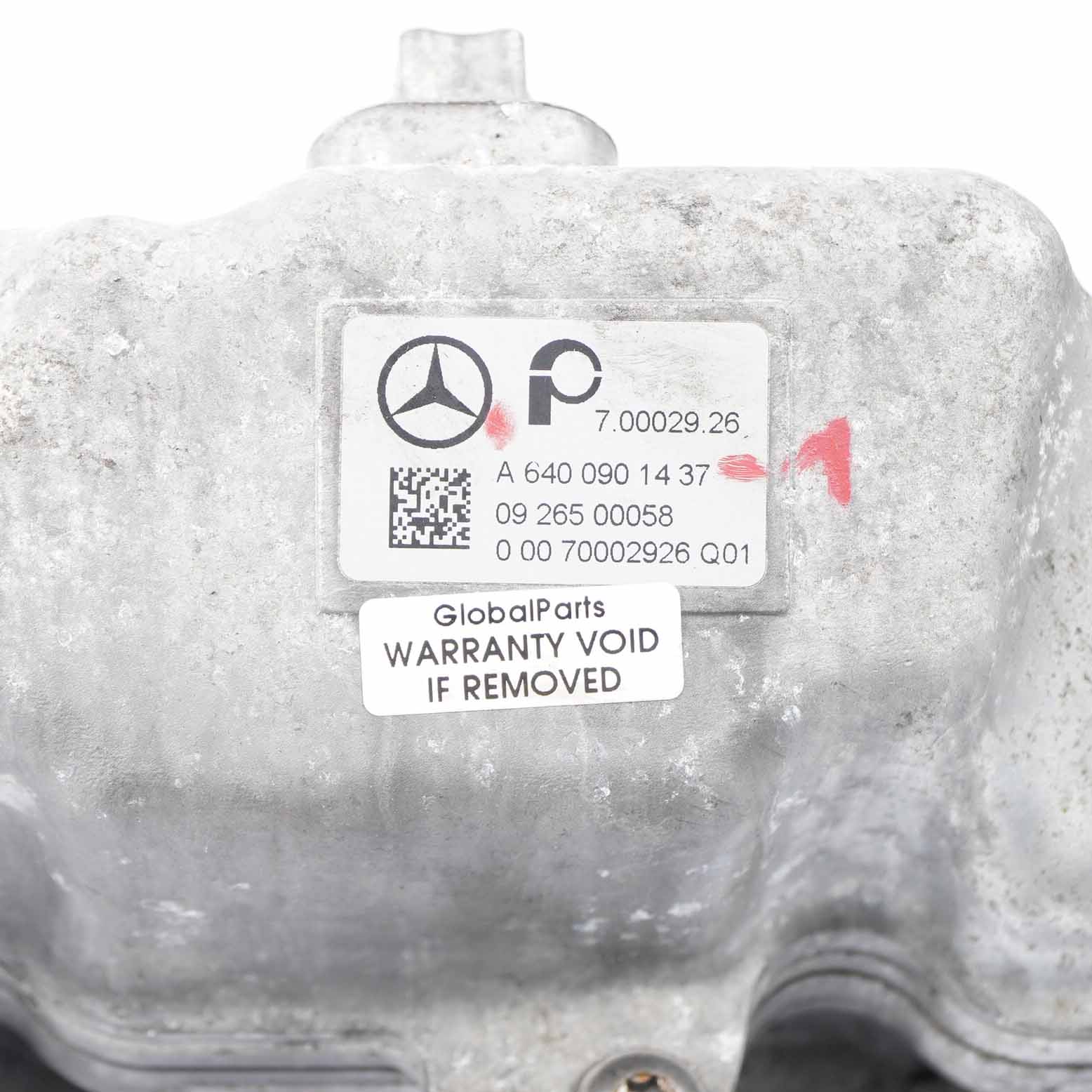 Mercedes W169 W245 OM640 Diesel Ansaugkrümmer Ansaugbrücke A6400901437