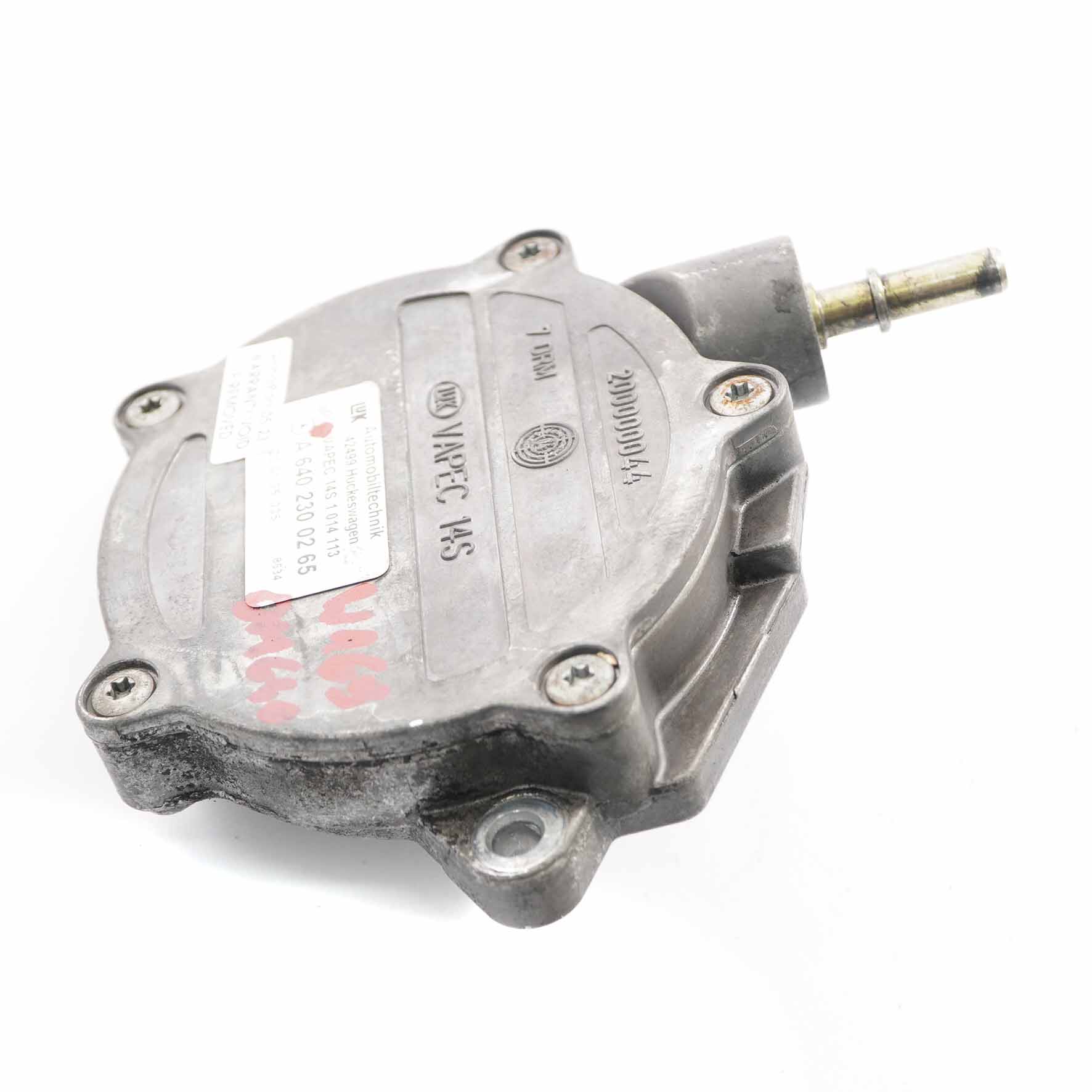 Mercedes W169 W245 OM640 Diesel Bremsen Unterdruckpumpe A6402300265