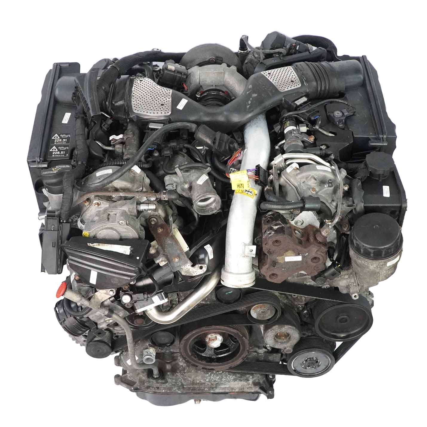 Mercedes W221 S 320 350 CDI Komplett Motor 642930 642.930 OM642 GARANTIE