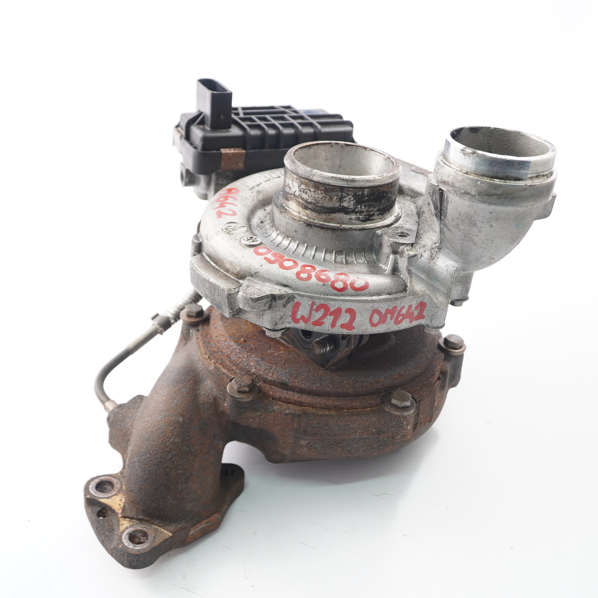 Turbolader Mercedes W212 OM642 V6 Diesel Turbolader A6420908680