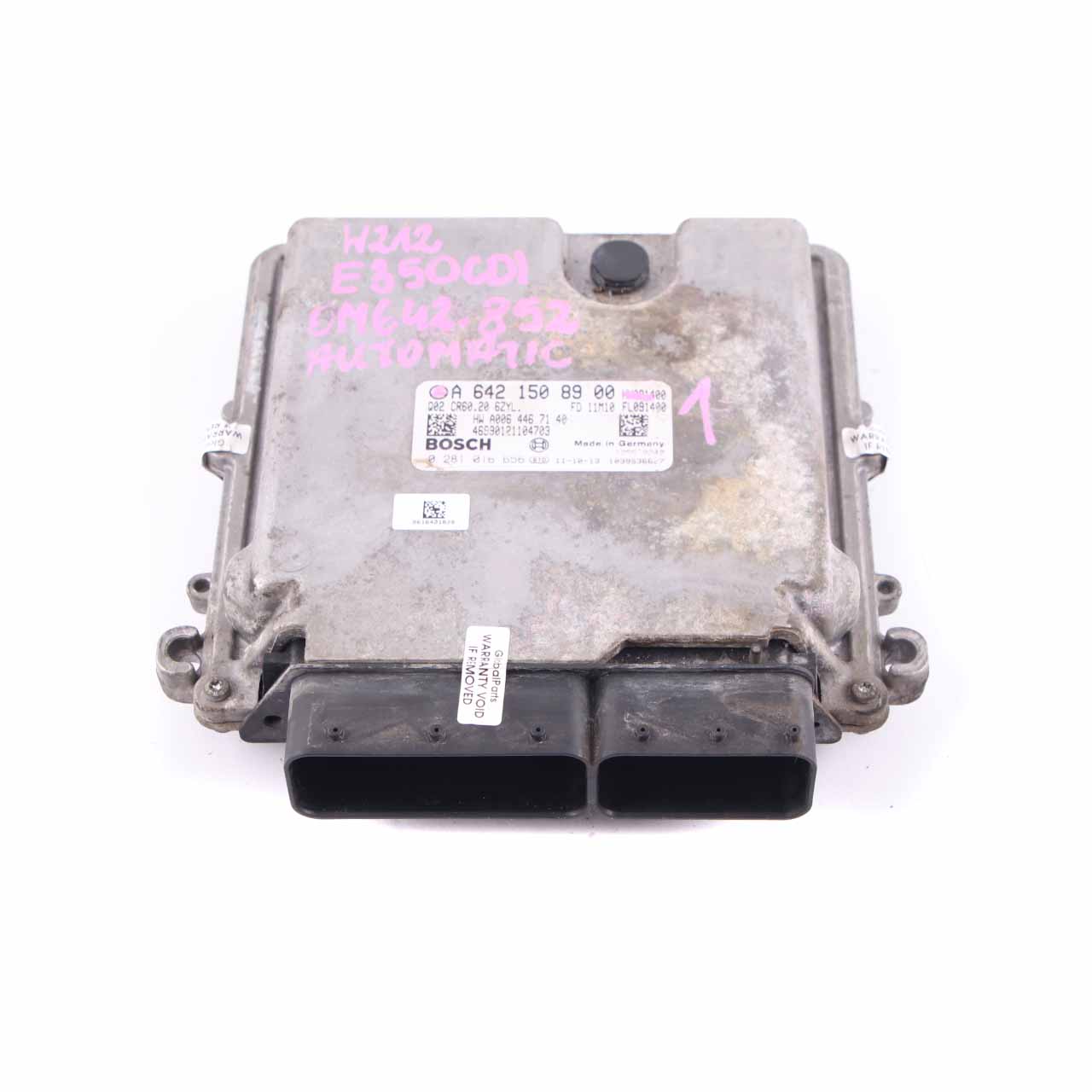 Mercedes W212 E350 CDI OM642.852 Motorsteuergerät Modul ECU A6421508900