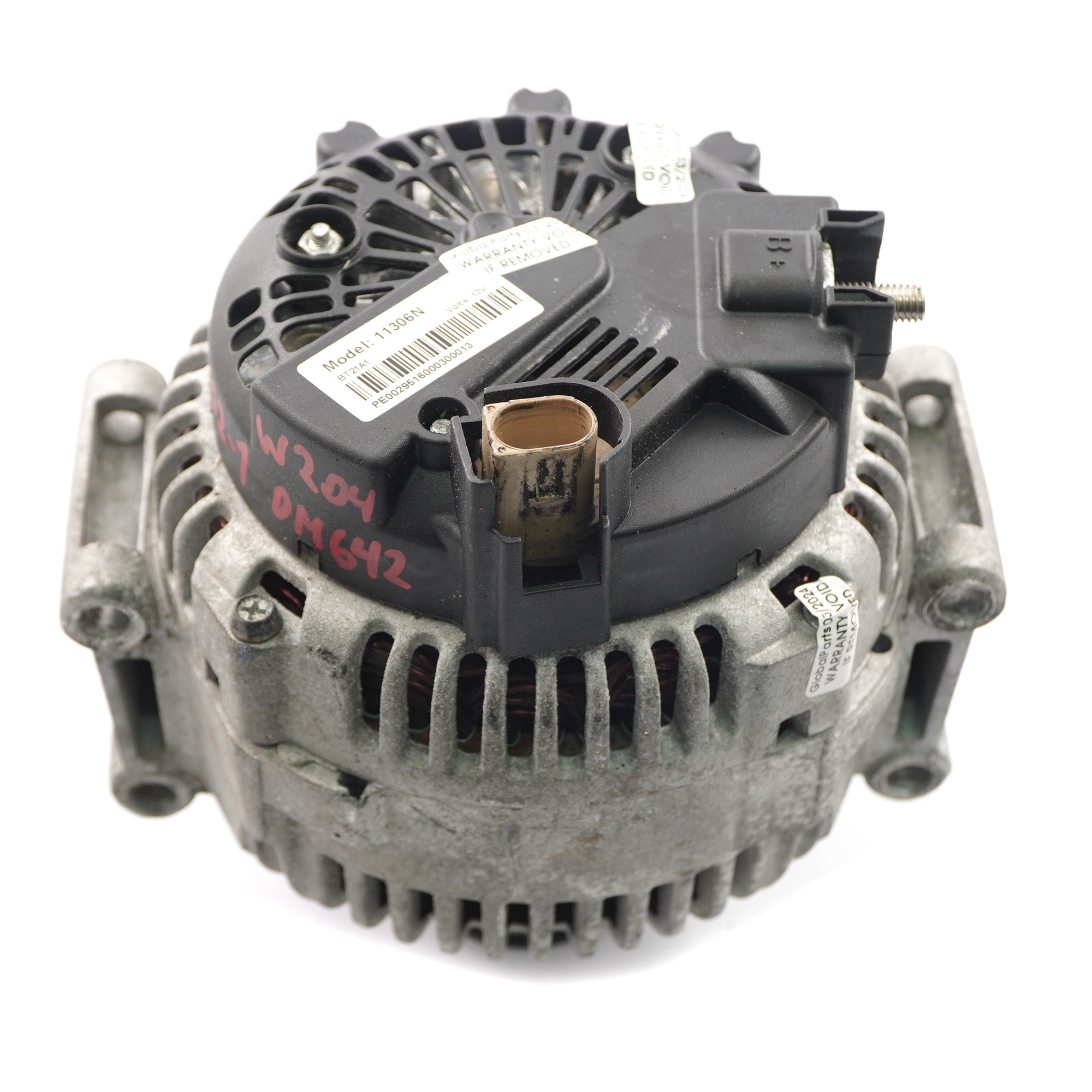 Mercedes W164 W204 W211 OM642 Alternator Generator A6421540402