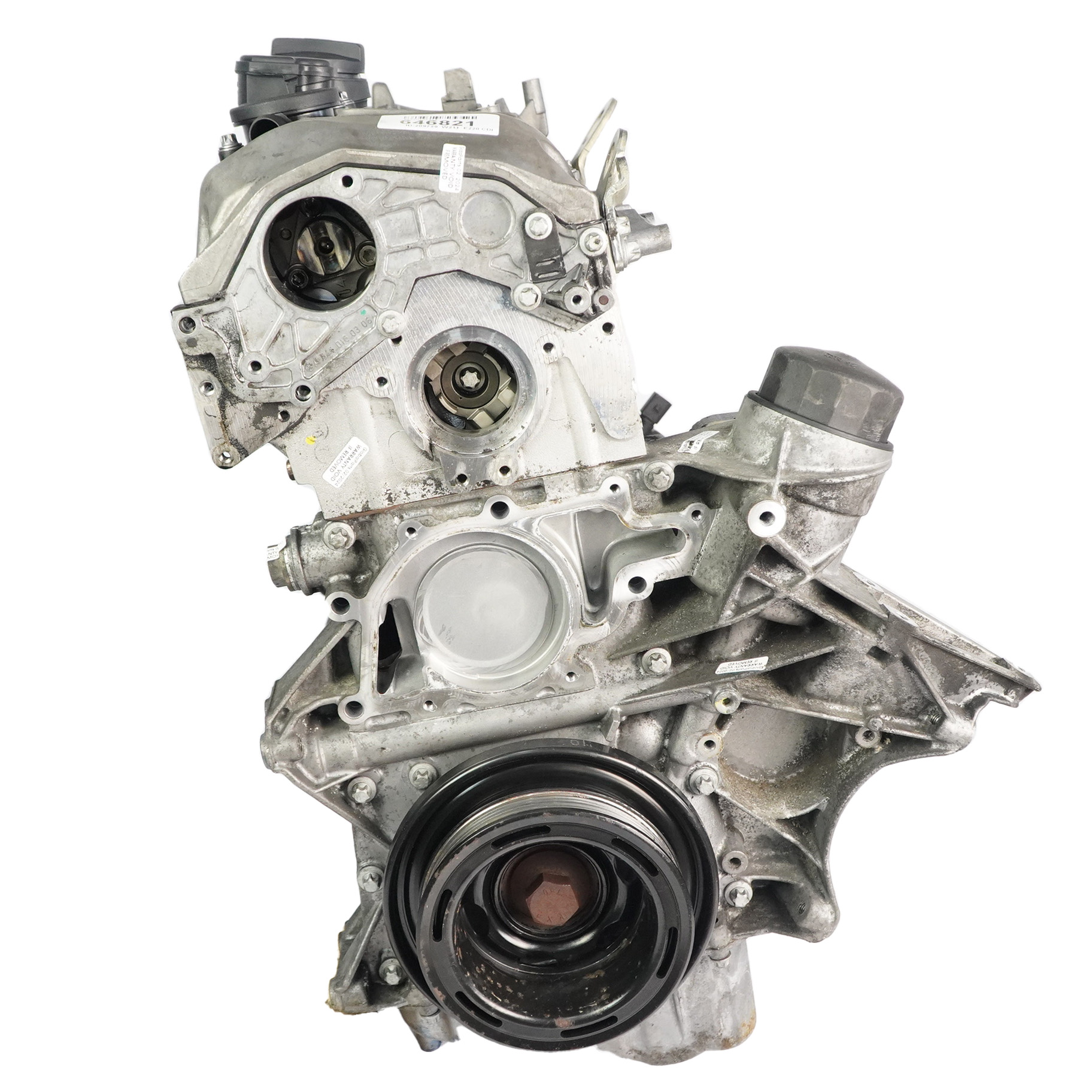 Mercedes W211 E 200 E 220 CDI Unkomplett Motor 646821 646.821 159TKM, GARANTIE