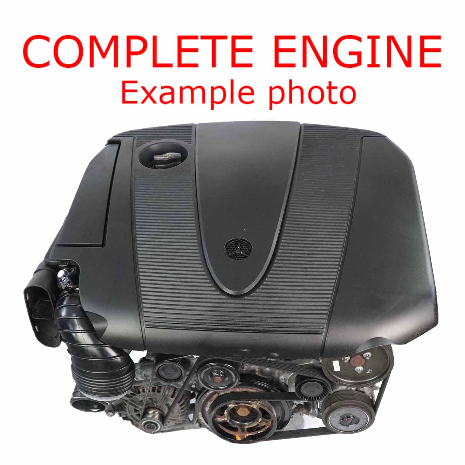 Mercedes C209 CLK 220 CDI Nackter Motor 646966 646.966 mit 129 000 km, GARANTIE