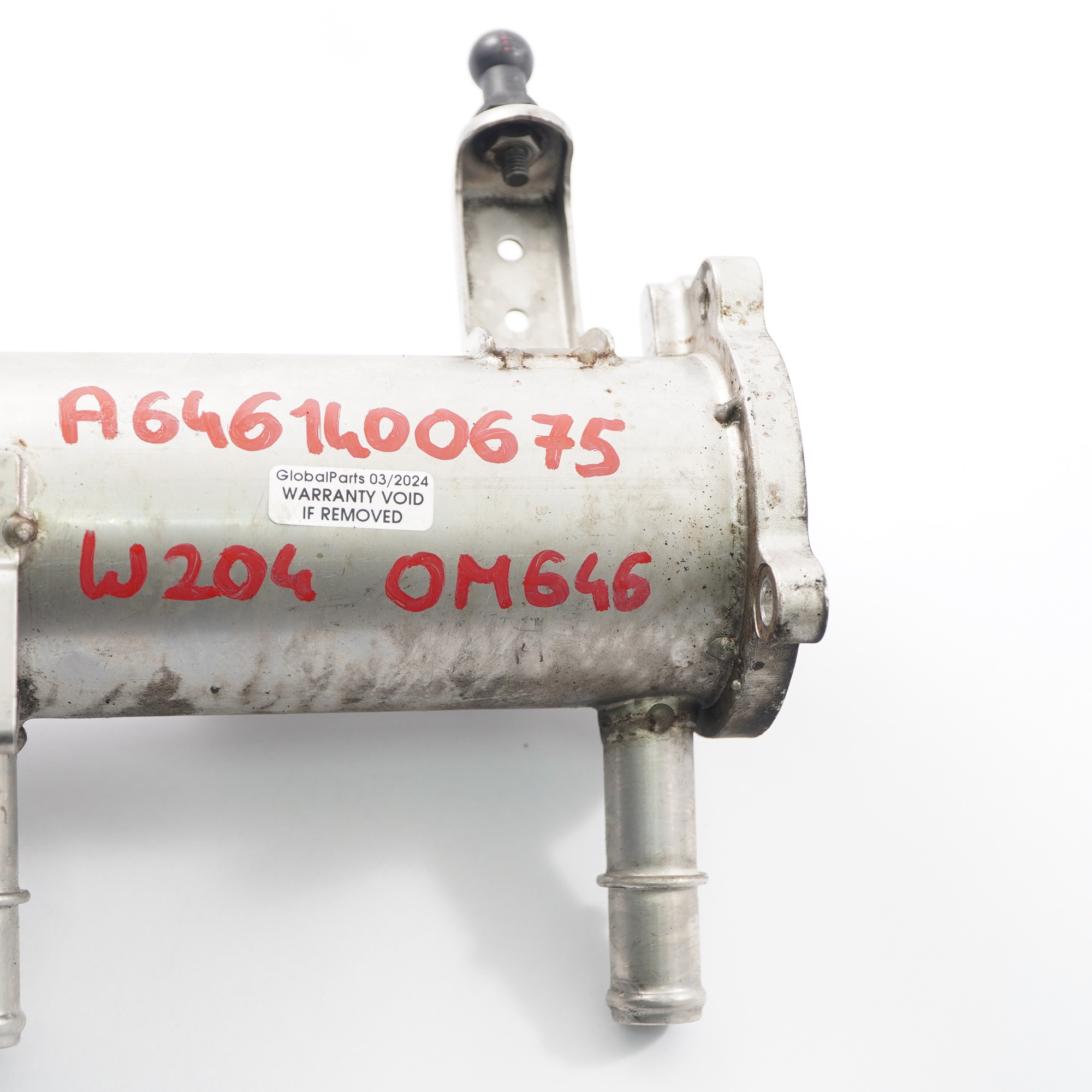 Kühler Mercedes W204 W211 S204 Diesel OM646 Abgas AGR Kühler A6461400675