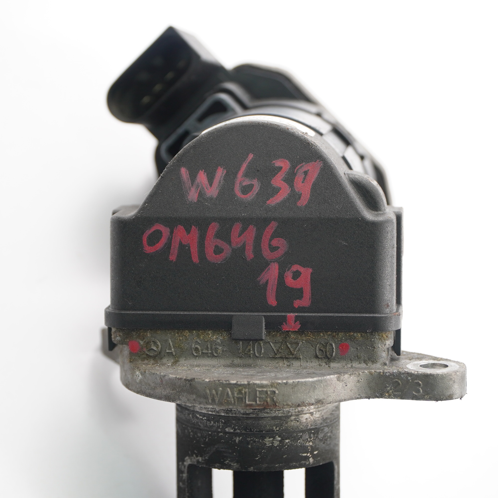 Mercedes W211 W639 OM646 Auspuff Gas Abgasrückführung AGR Ventil A6461401960