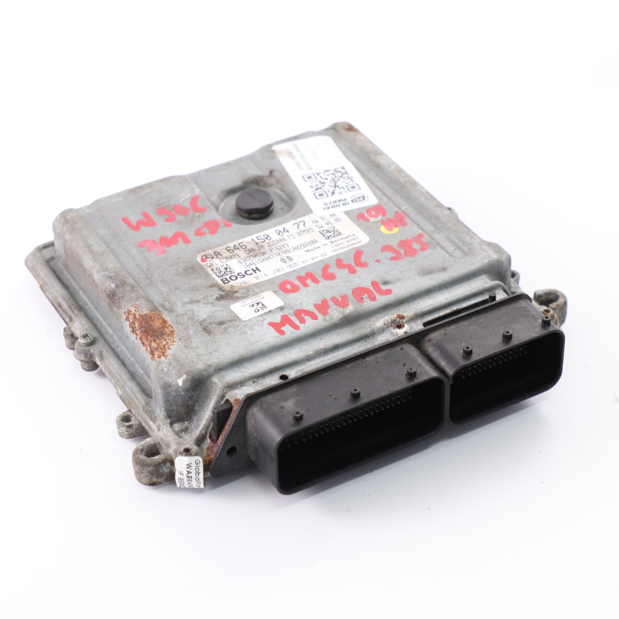 Mercedes W906 311 CDI 646.985 109HP Motor einheit Modul ECU A6461500477 Handbuch