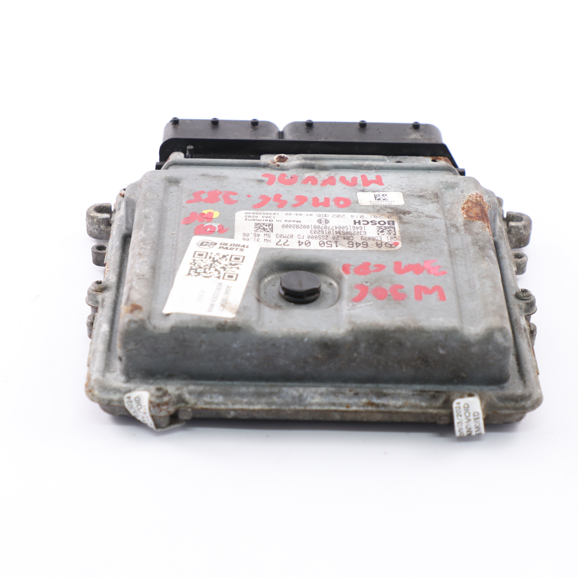 Mercedes W906 311 CDI 646.985 109HP Motor einheit Modul ECU A6461500477 Handbuch