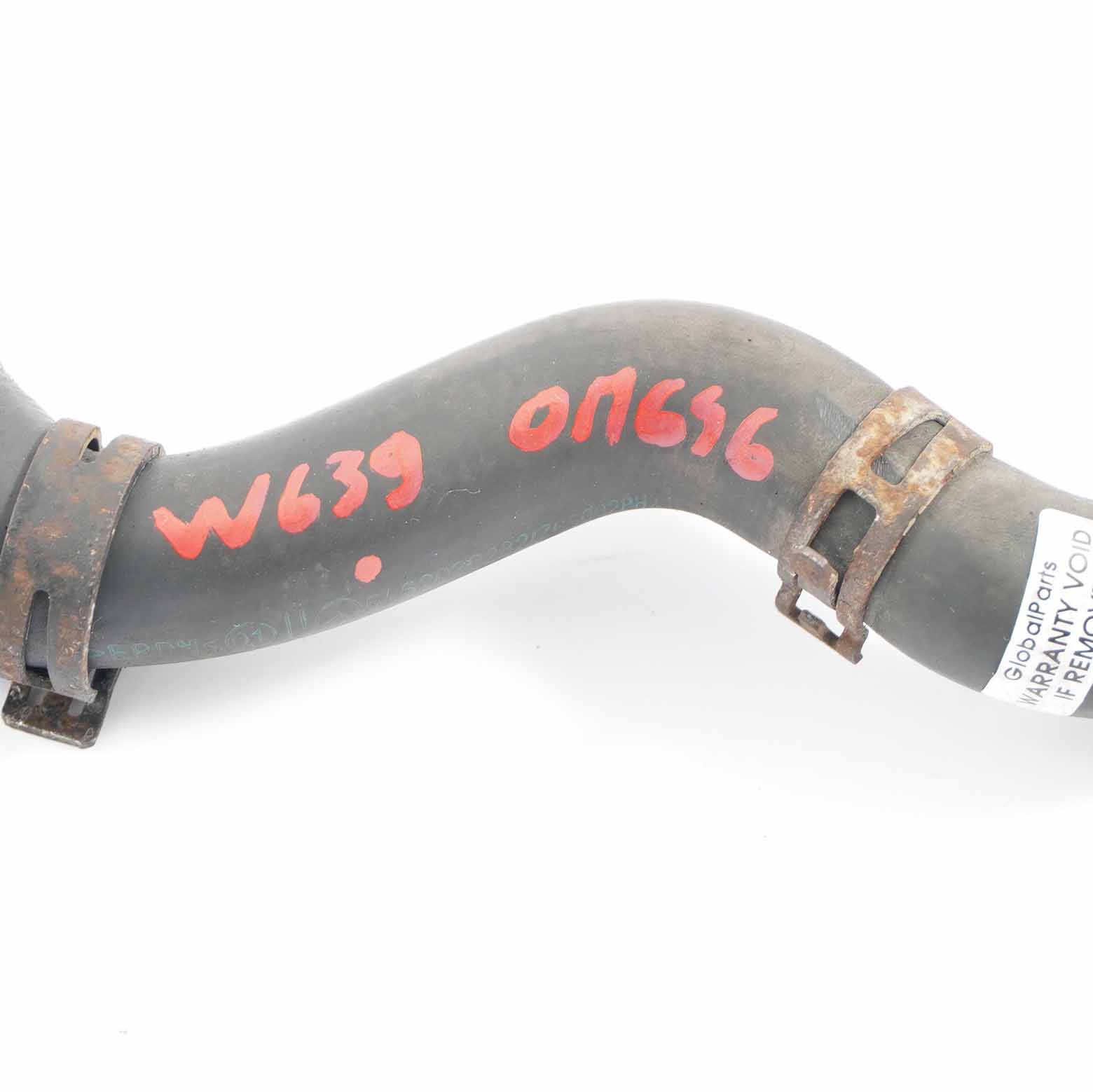 Mercedes W639 Wasserkühler Kühler Schlauch Rohr OM646 A6462030282