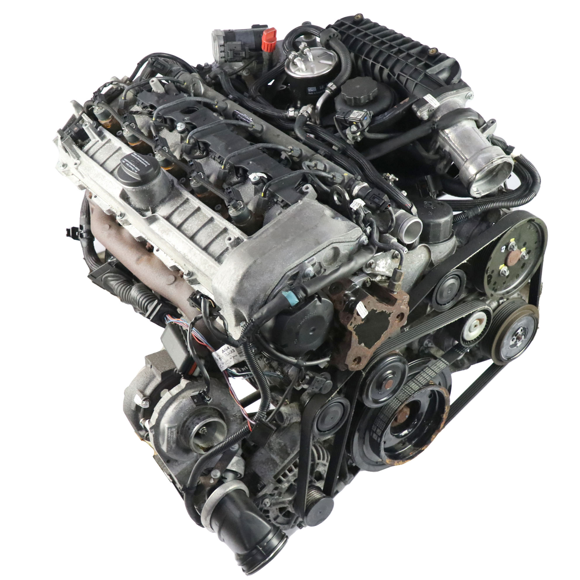 Mercedes W211 S211 E 270 CDI Unkomplett Motor 647.961 647961 159TKM, GARANTIE