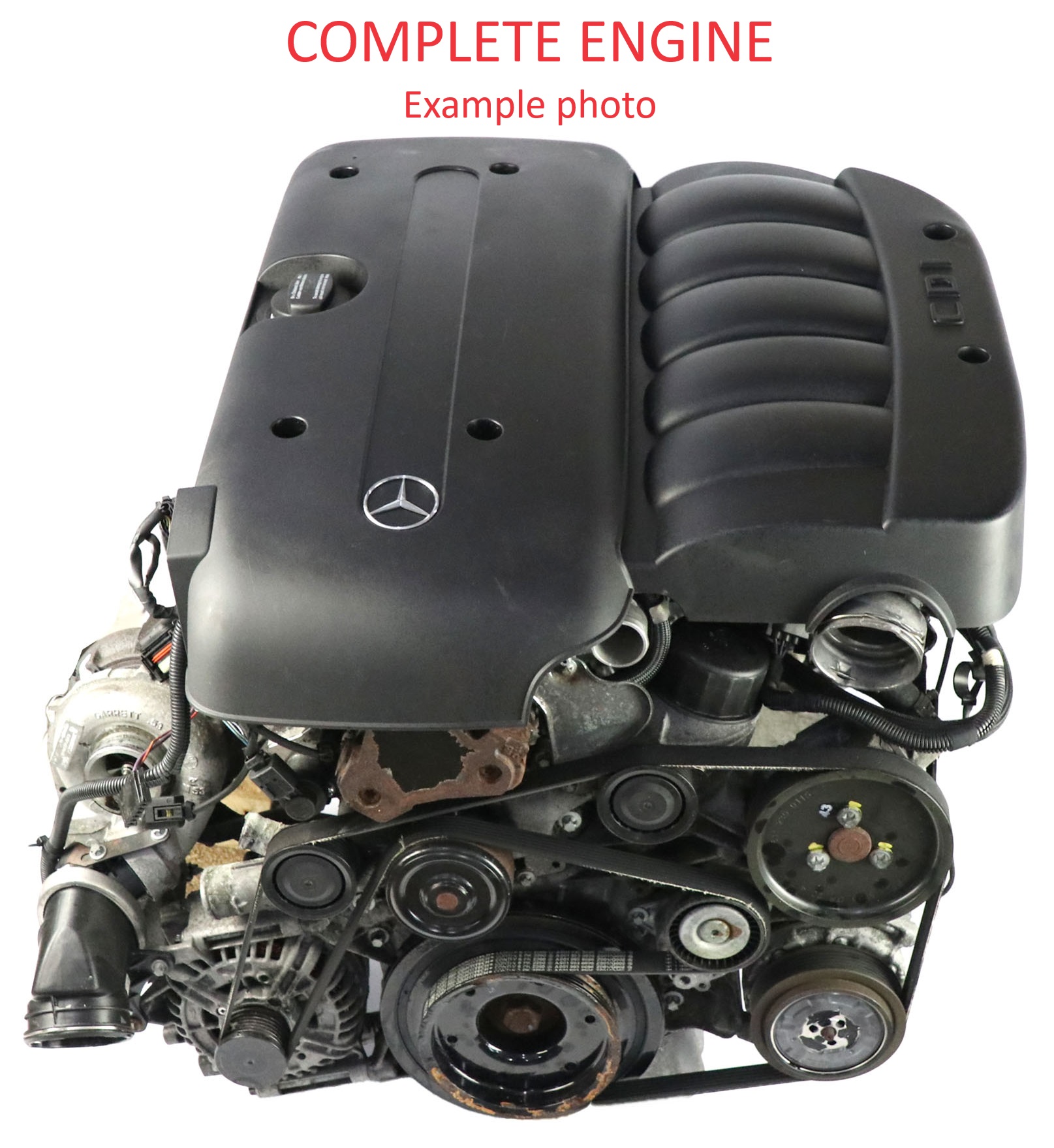 Mercedes W211 S211 E 270 CDI Unkomplett Motor 647.961 647961 159TKM, GARANTIE