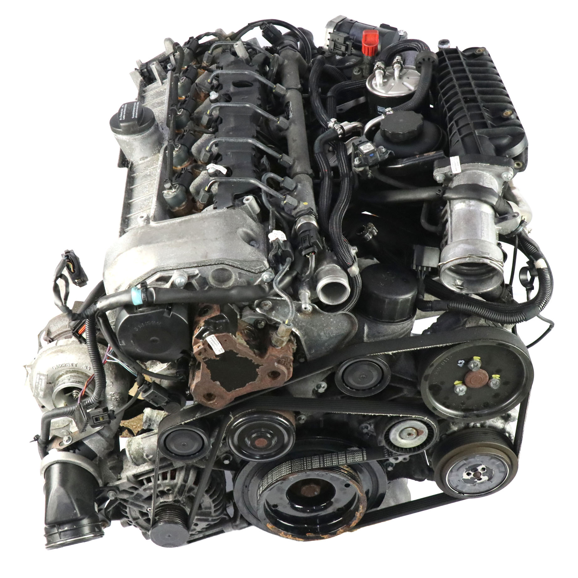 Mercedes W211 S211 E 270 CDI Unkomplett Motor 647.961 647961 159TKM, GARANTIE