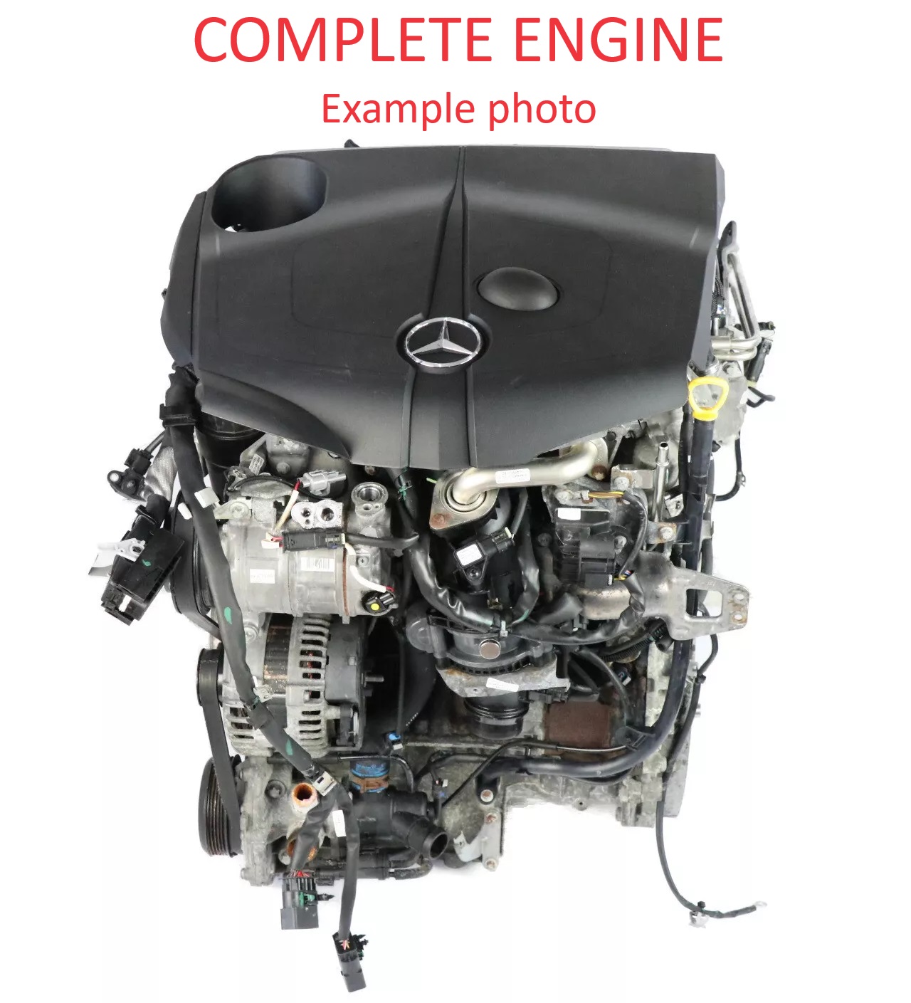 Mercedes C117 X156 W176 200 220 CDI 4MATIC Nackter Motor 651930 651.930 GARANTIE