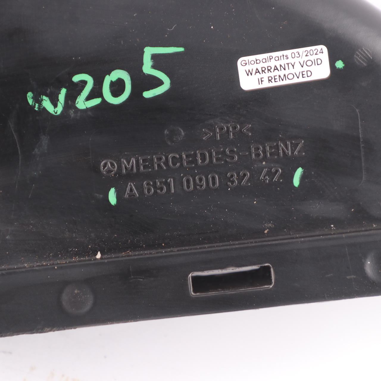 Luftkanal Mercedes W205 Lufteinlassrohr Einlass zum Luftfilterkasten A6510903242