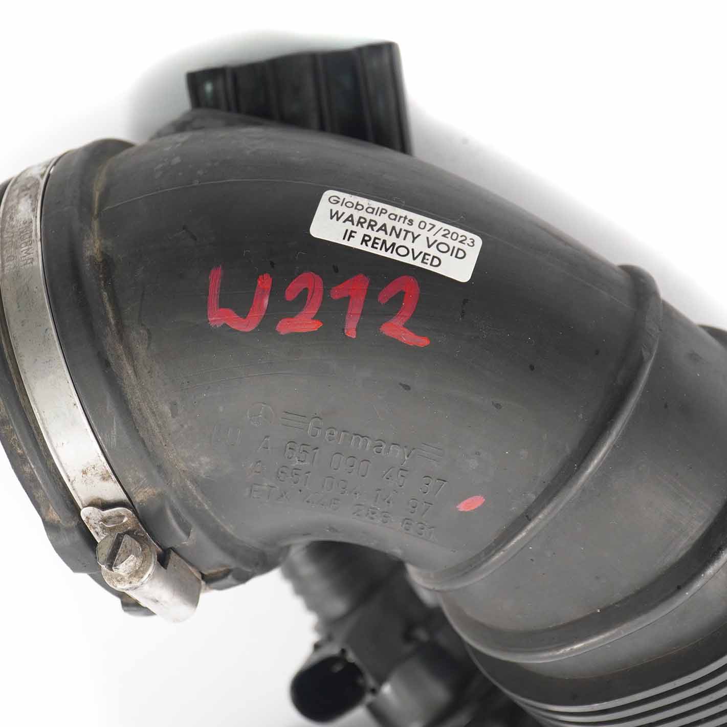 Air Intake Pipe Mercedes W212 W218 OM651 Diesel Air Hose Line A6510904537