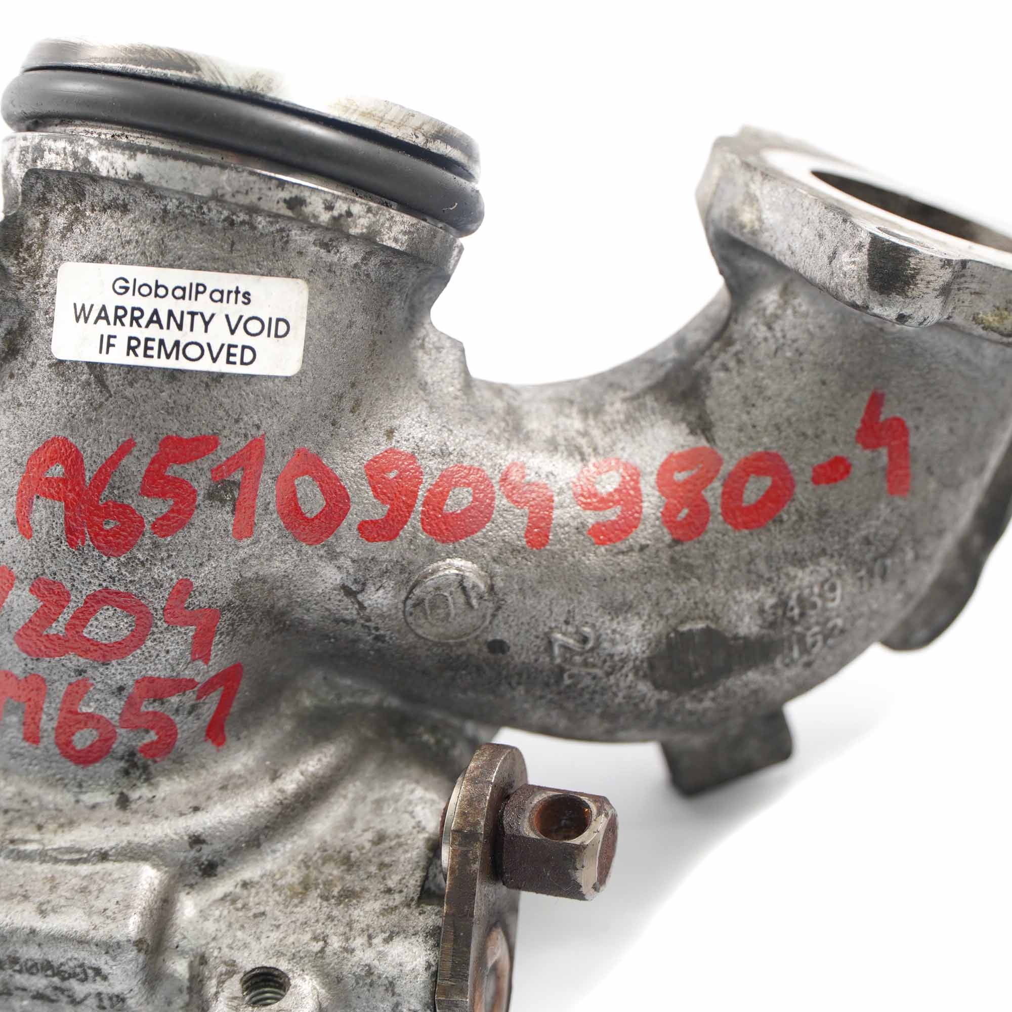 Turbolader Mercedes W204 W212 W221 OM651 Schlauchgehäuse Teil A6510904980