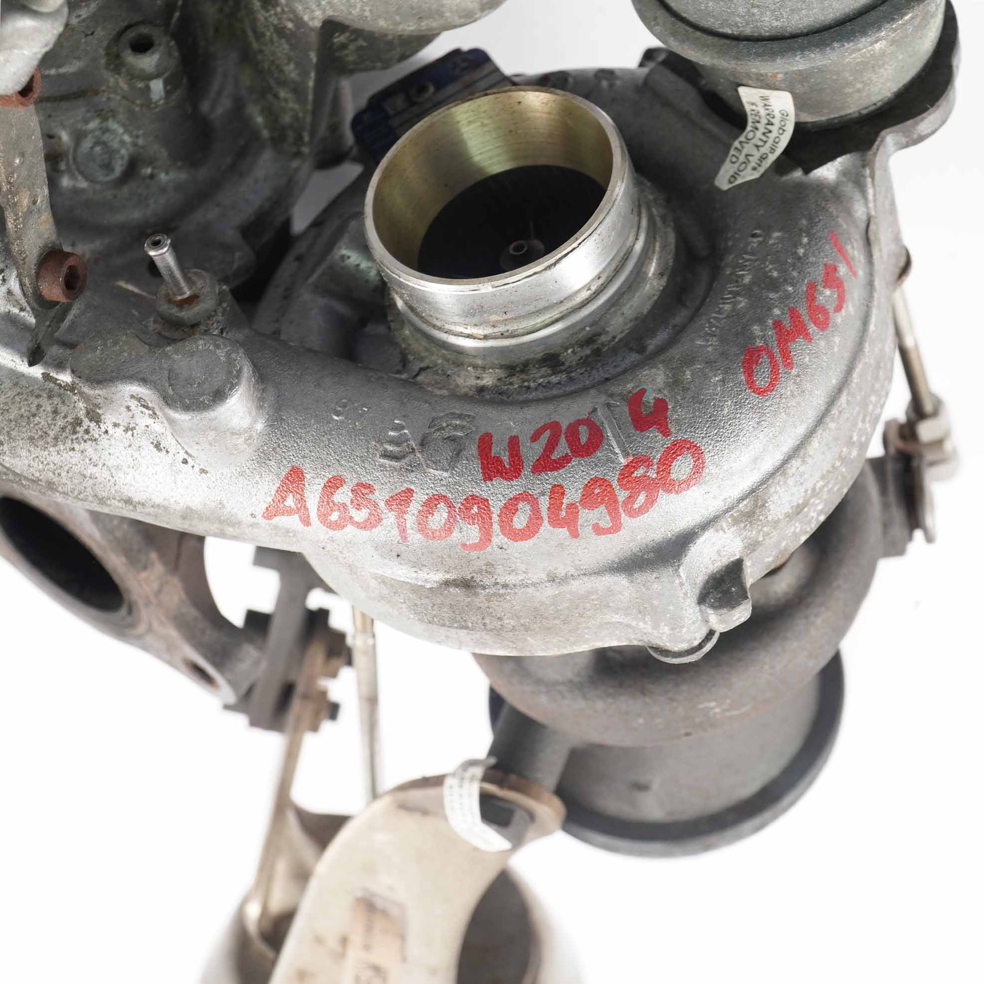 Mercedes W204 W212 W221 OM651 Diesel Komplett Turbolader Turbo A6510904180