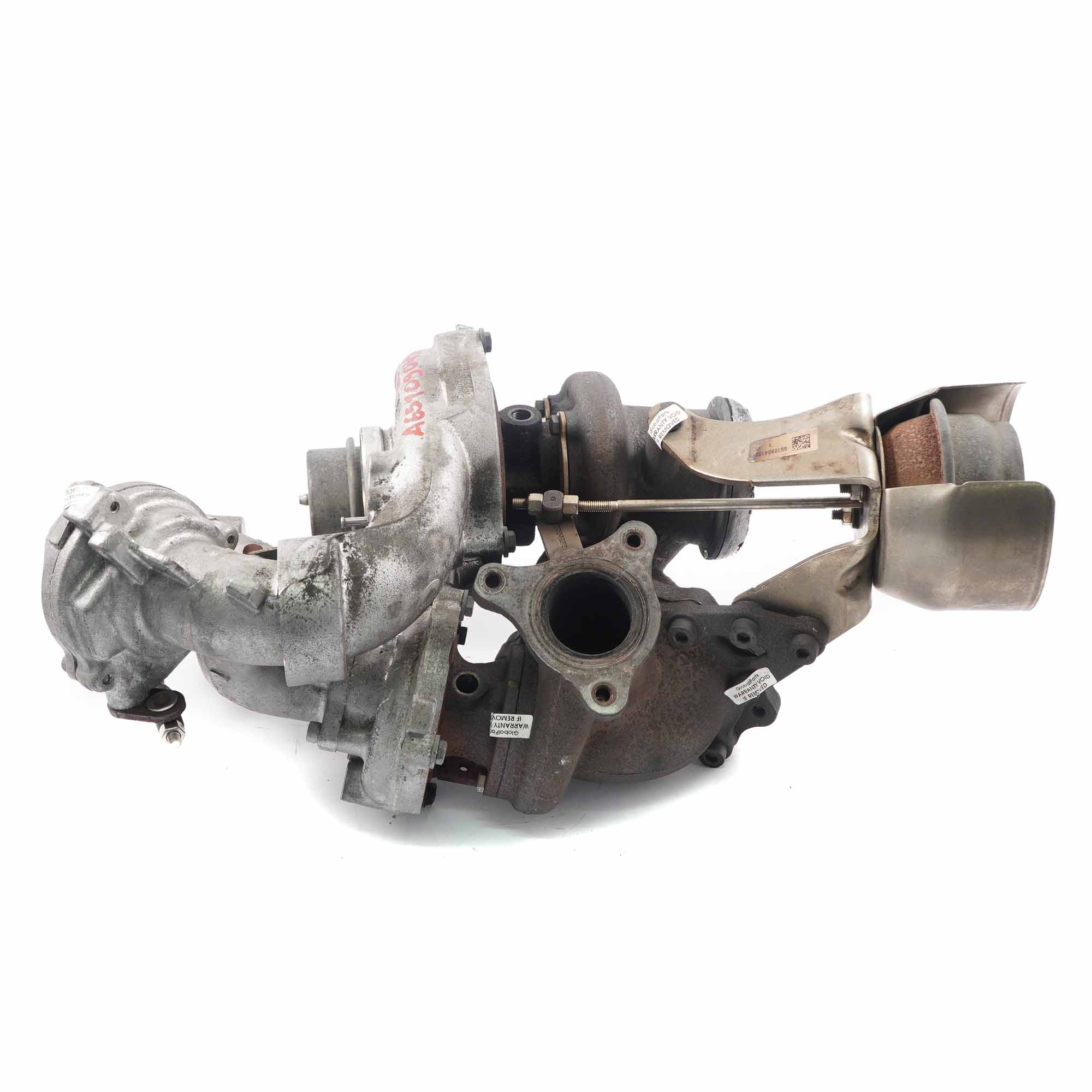 Mercedes W204 W212 W221 OM651 Diesel Komplett Turbolader Turbo A6510904180