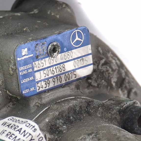 Mercedes Sprinter W906 OM651 Turbolader Komplett Turbolader A6510904780