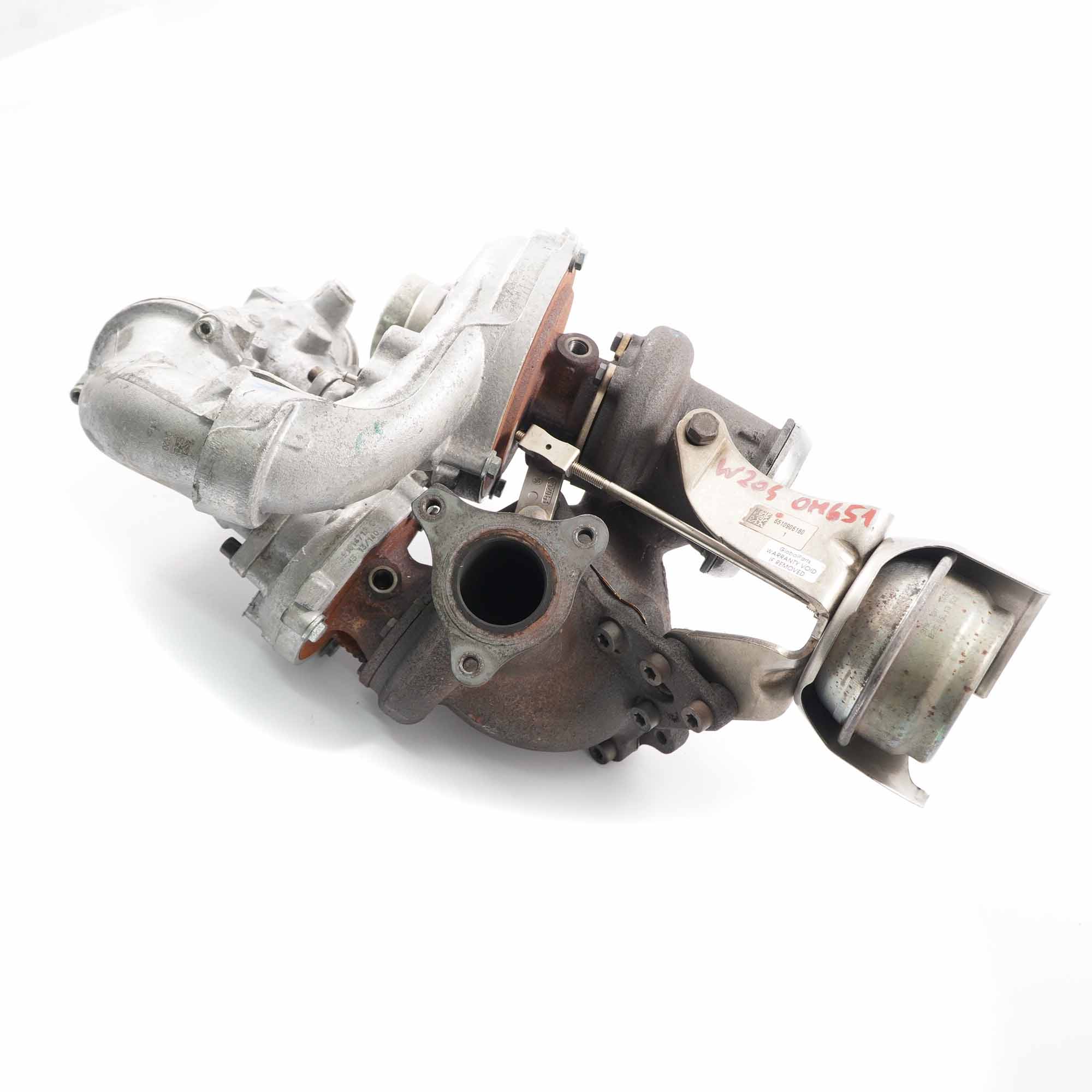 Turbolader Mercedes W204 W207 W212 OM651 Komplett Turbo Bi-Turbo A6510906180