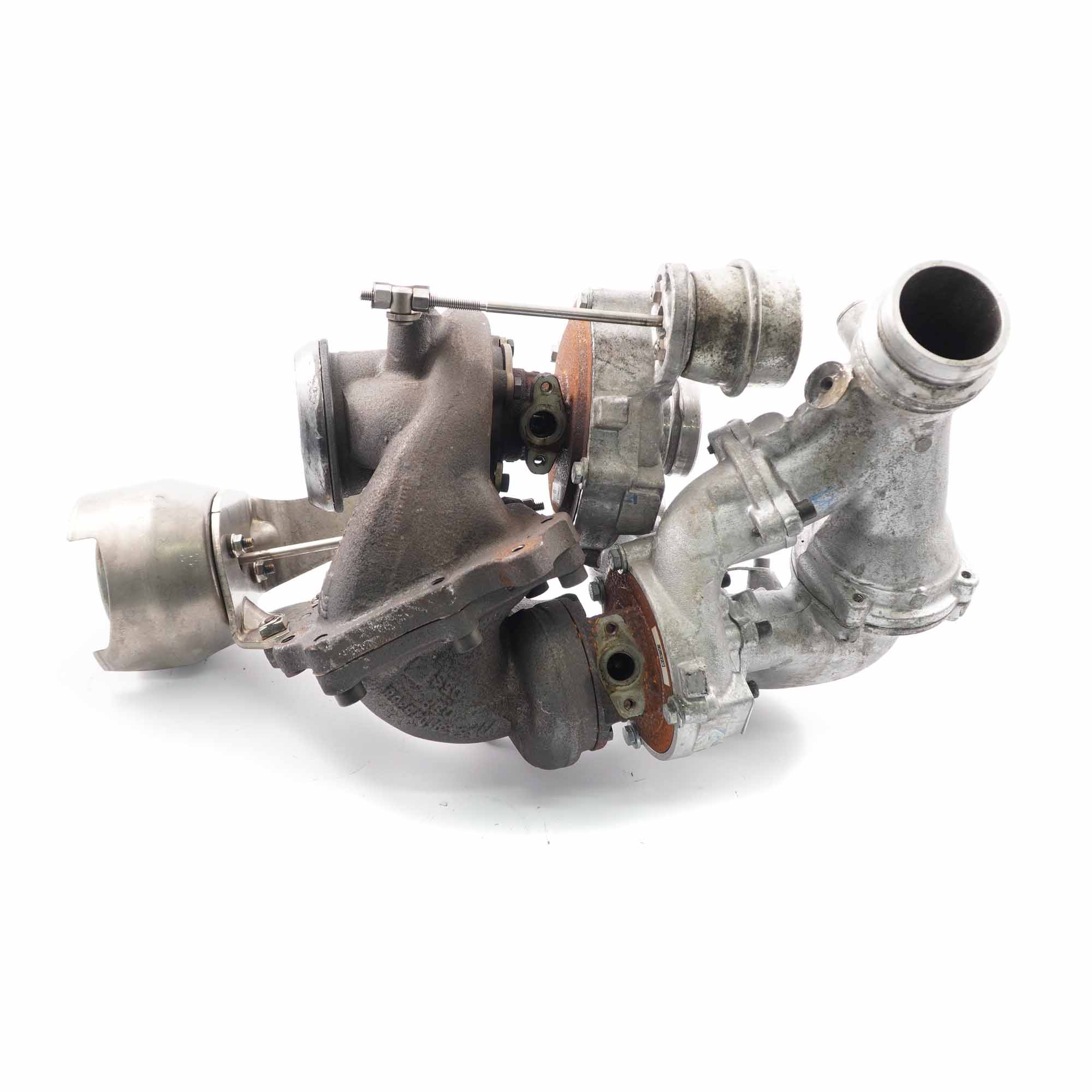 Turbolader Mercedes W204 W207 W212 OM651 Komplett Turbo Bi-Turbo A6510906180