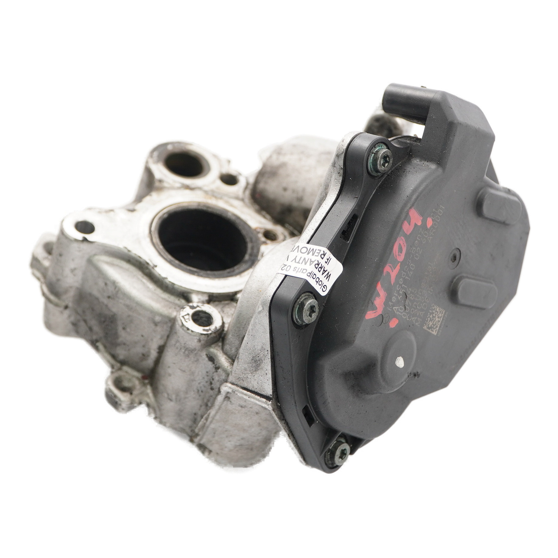 Mercedes W204 Diesel AGR Ventil Motor Abgasklappe A6511400260