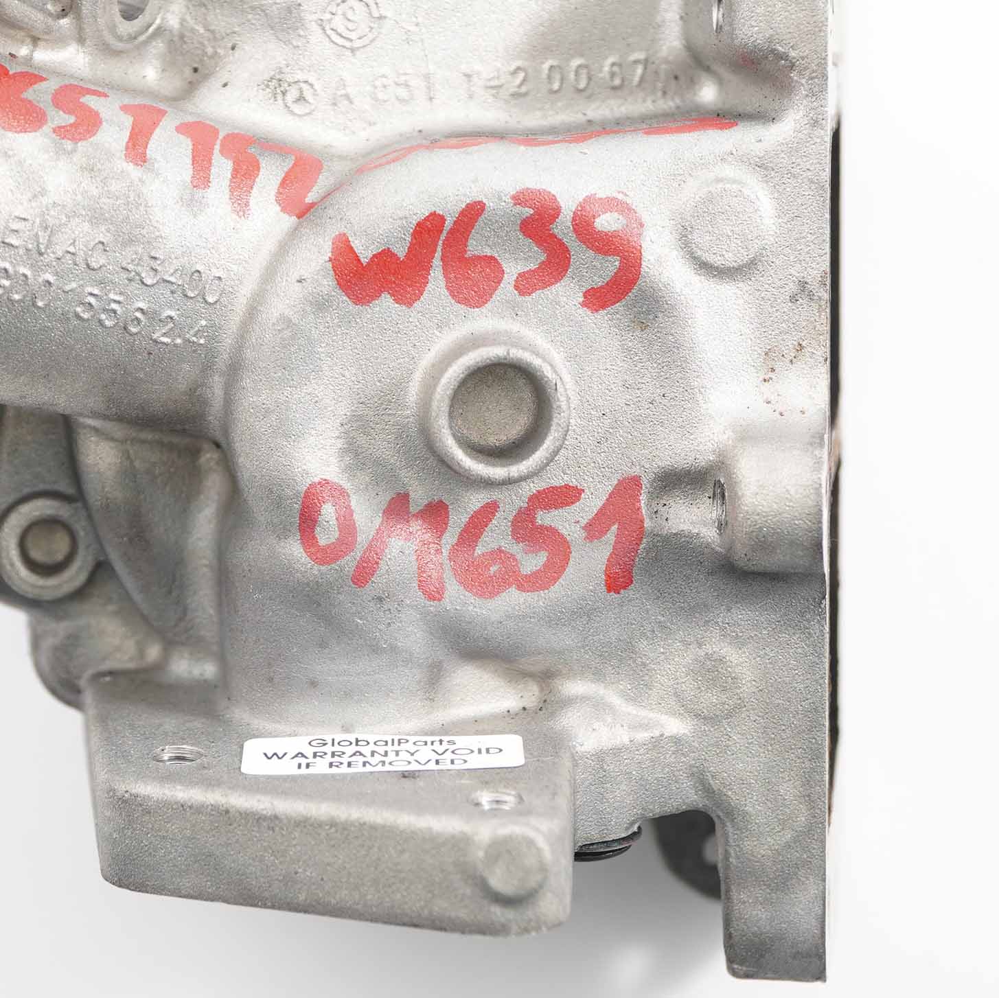 Mercedes W639 OM651 Abgasrückführung AGR Ventil Teil A6511420067