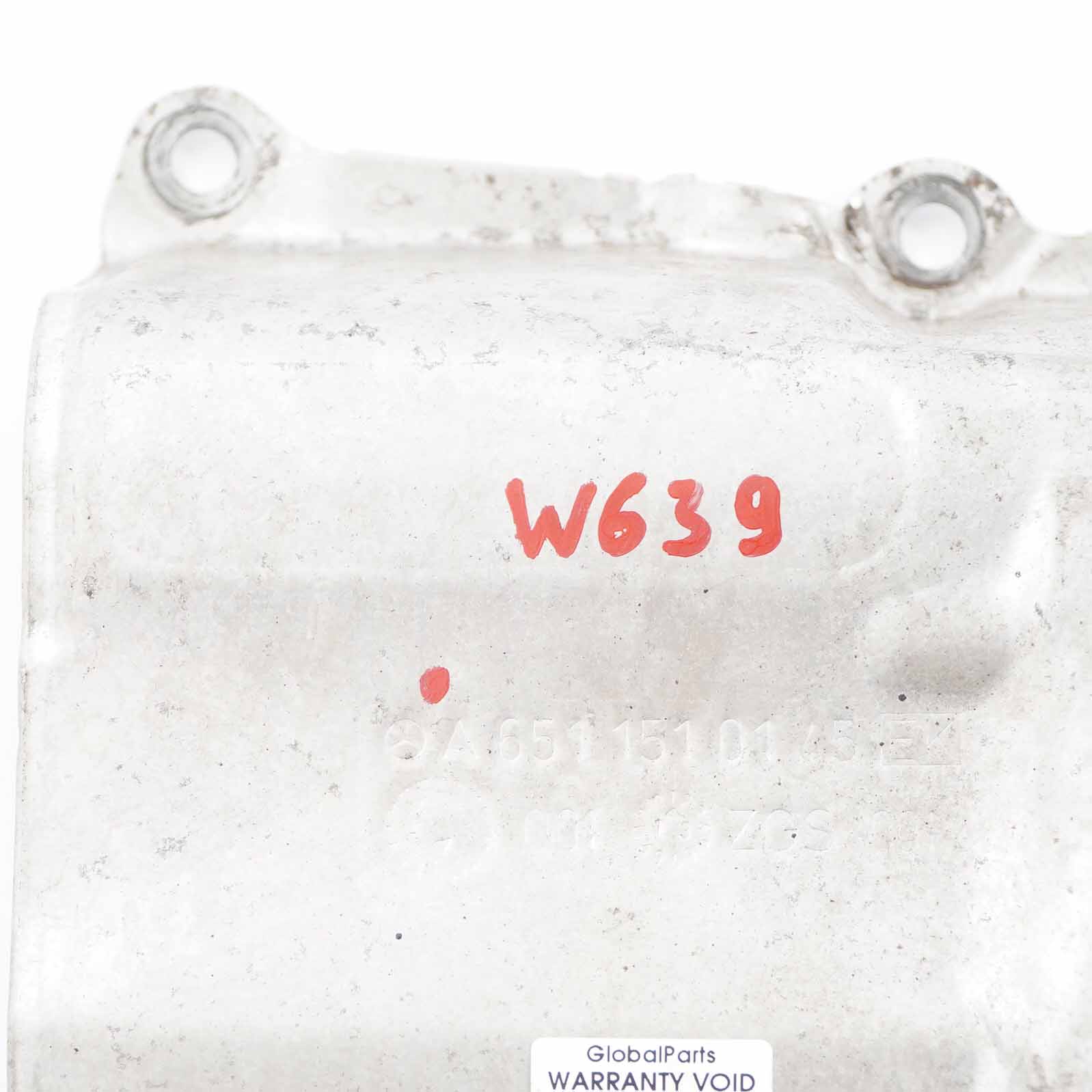 Mercedes Vito W639 Starter Halterung Wärmeschutzblech Abdeckung A6511510145