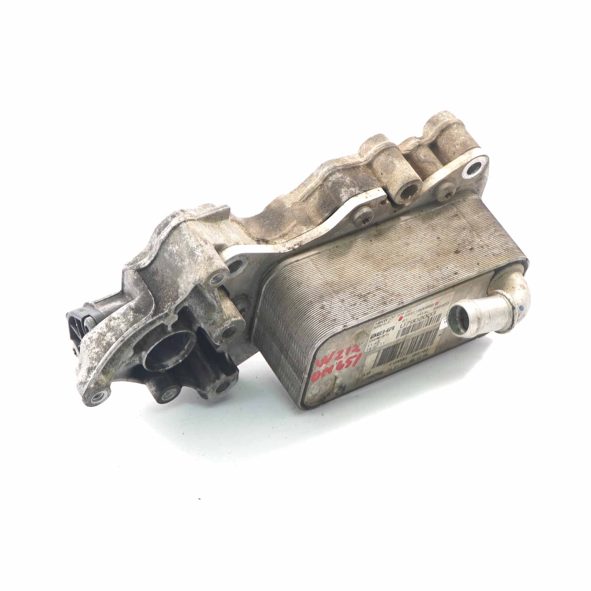 Wärmetauscher Mercedes W204 W212 Ölkühler Getriebe Kühler A6511800665