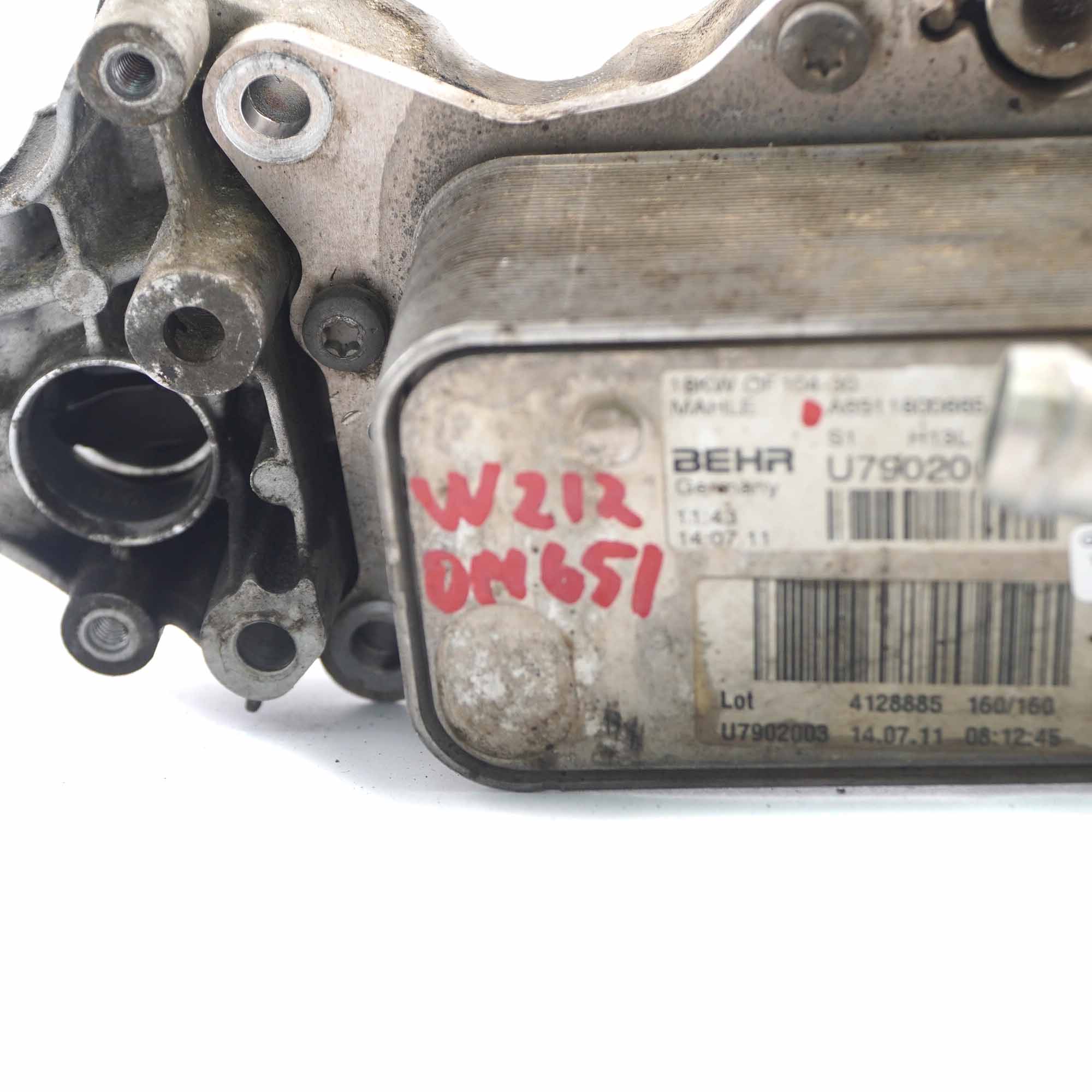 Wärmetauscher Mercedes W204 W212 Ölkühler Getriebe Kühler A6511800665