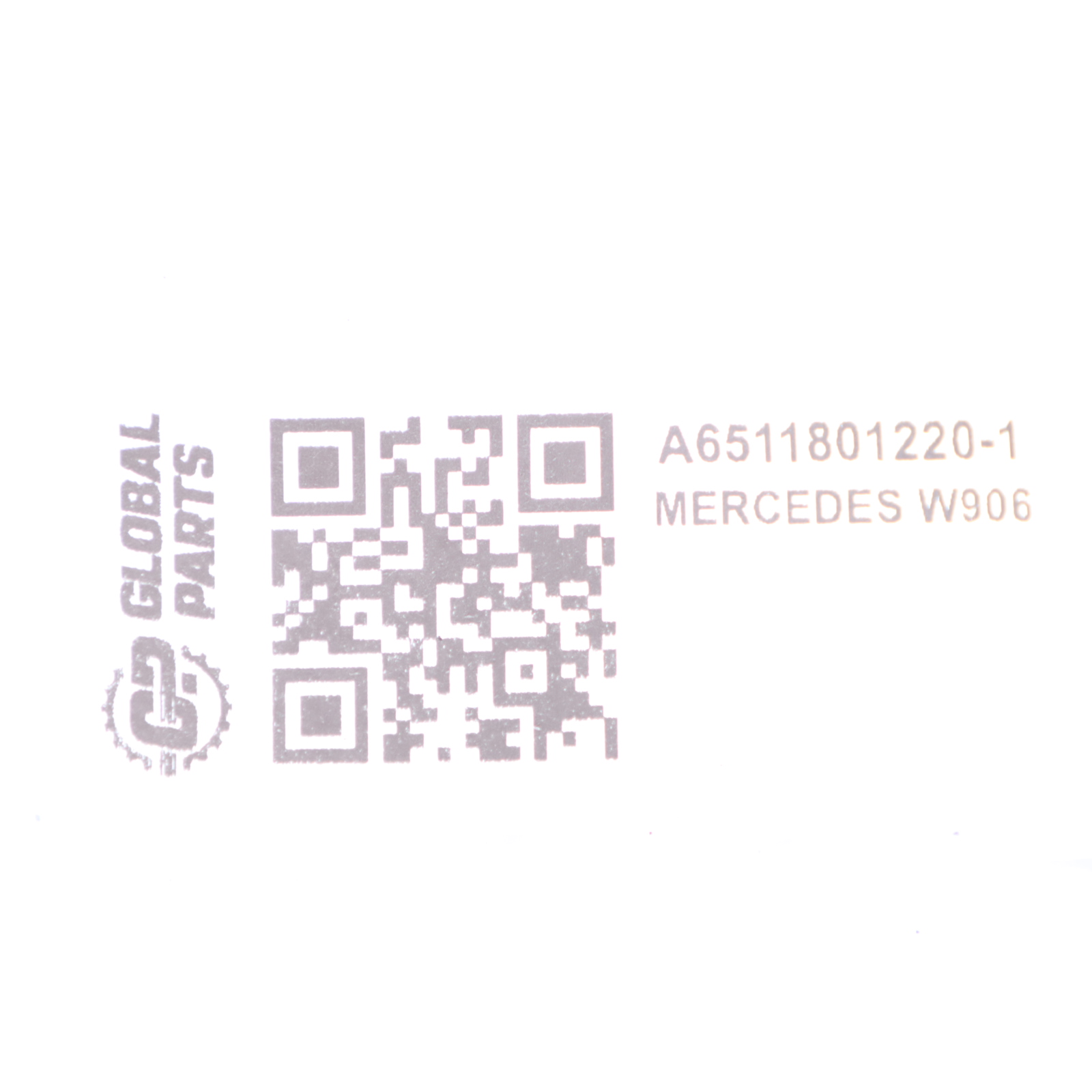 Mercedes W906 OM651 Ölleitung Turbolader Turbo Leitungsschlauch A6511801220