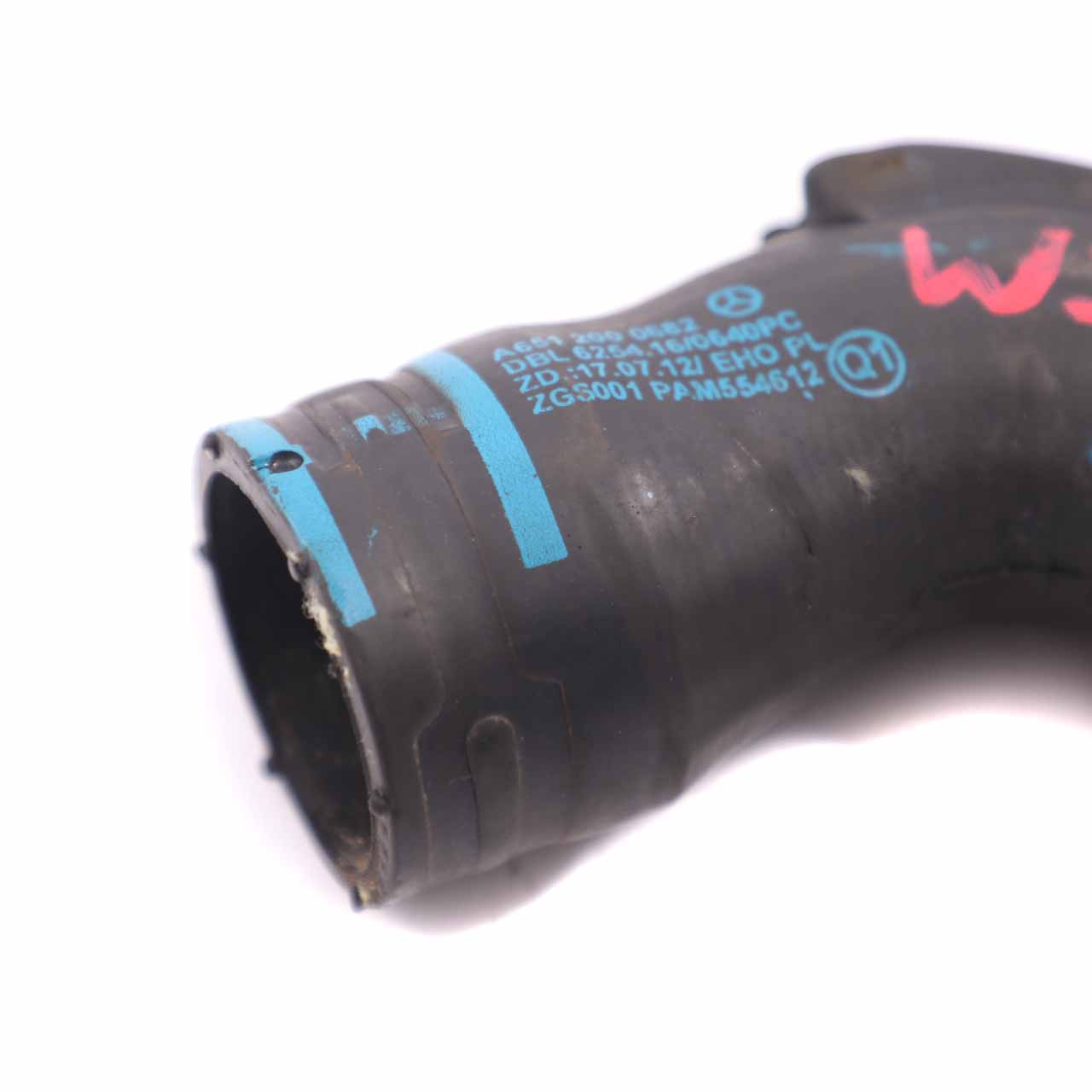 Wasser schlauch Mercedes W204 W212 OM651 Kühlmittel pumpe leitung A6512000682