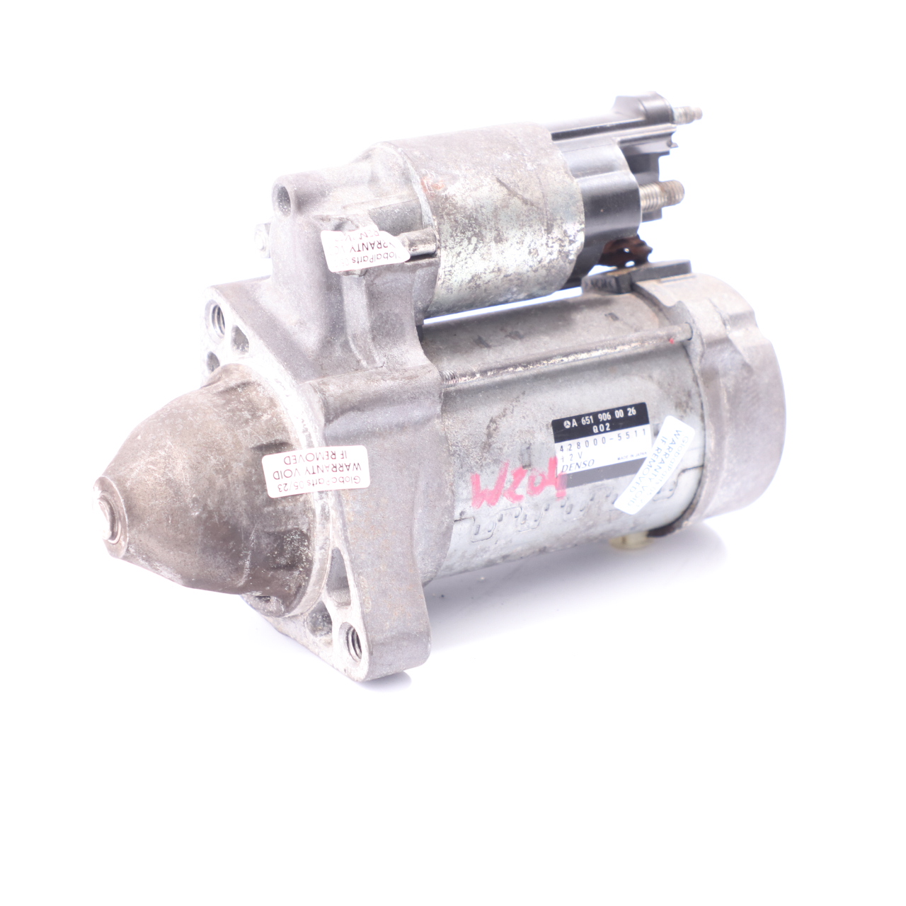 Anlasser Mercedes W204 W212 W639 OM651 Diesel motor DENSO A6519060026