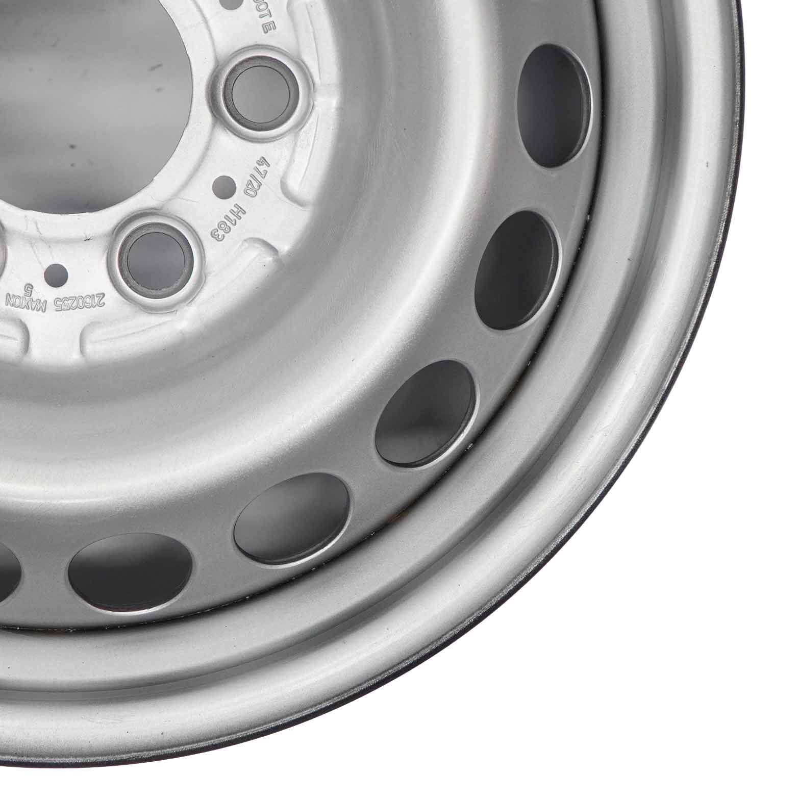 Mercedes Sprinter W907 Silber Stahlfelge Rad 16" 6,5J ET:54 A9074014800