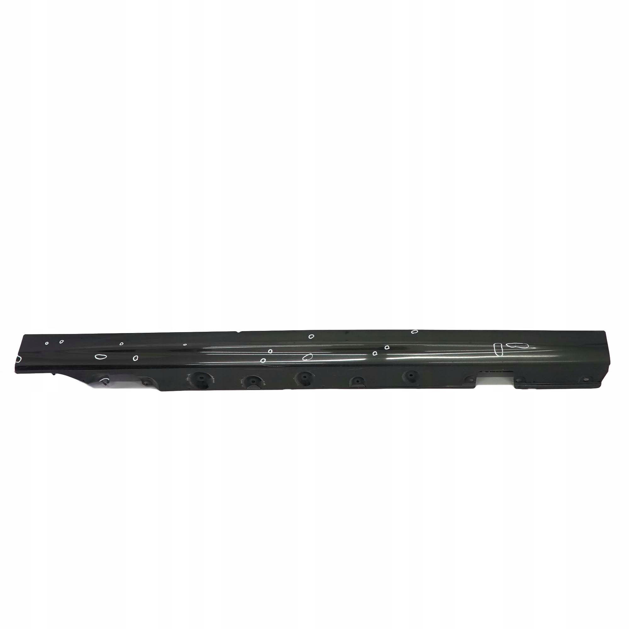 BMW 3 E46 Saloon Touring Right O/S Side Sill Skirt Panel Black Sapphire - 475