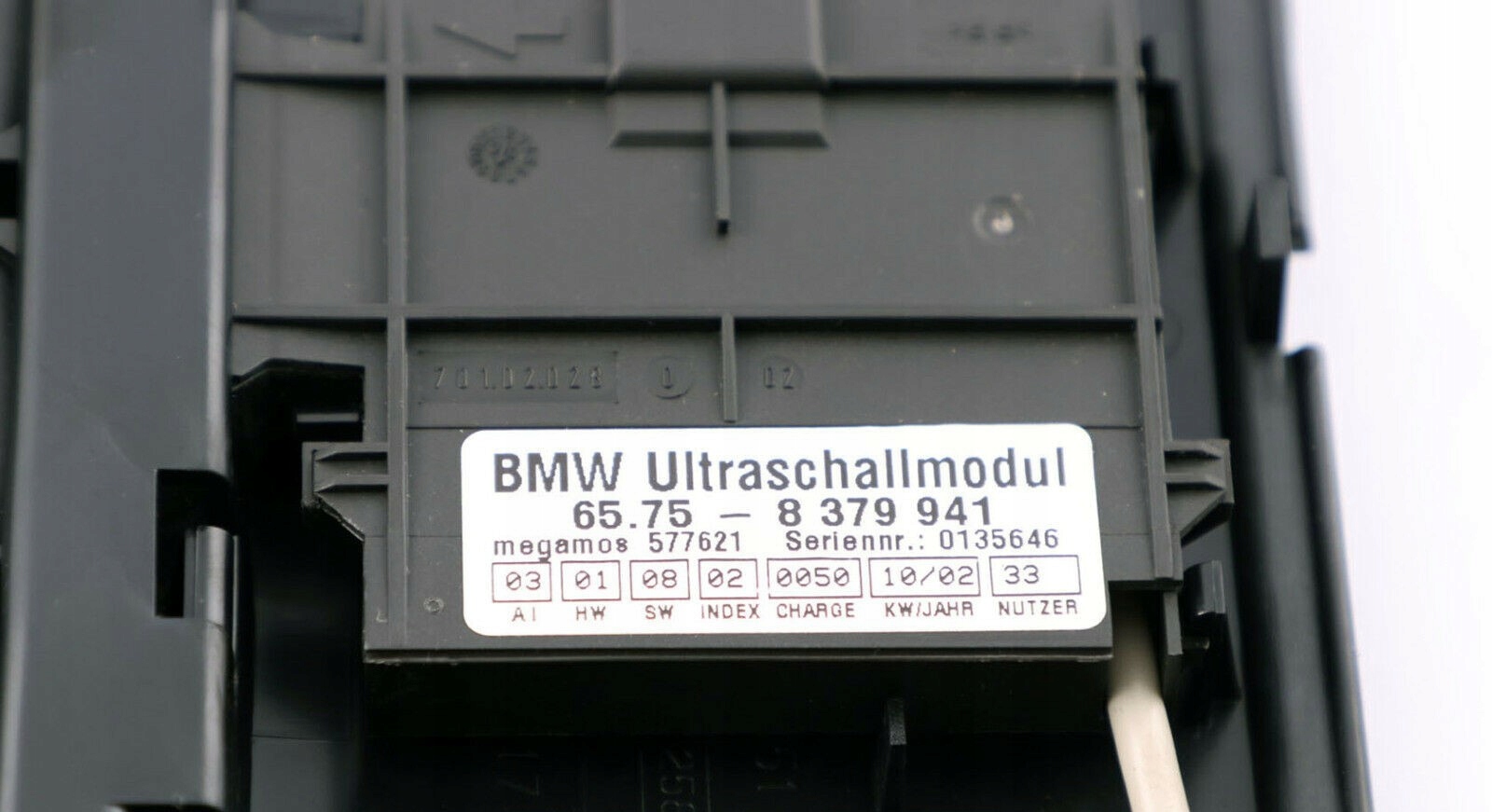 BMW X5 er E53 Ultraschall Modul Abdeckung 8379941 65758379941