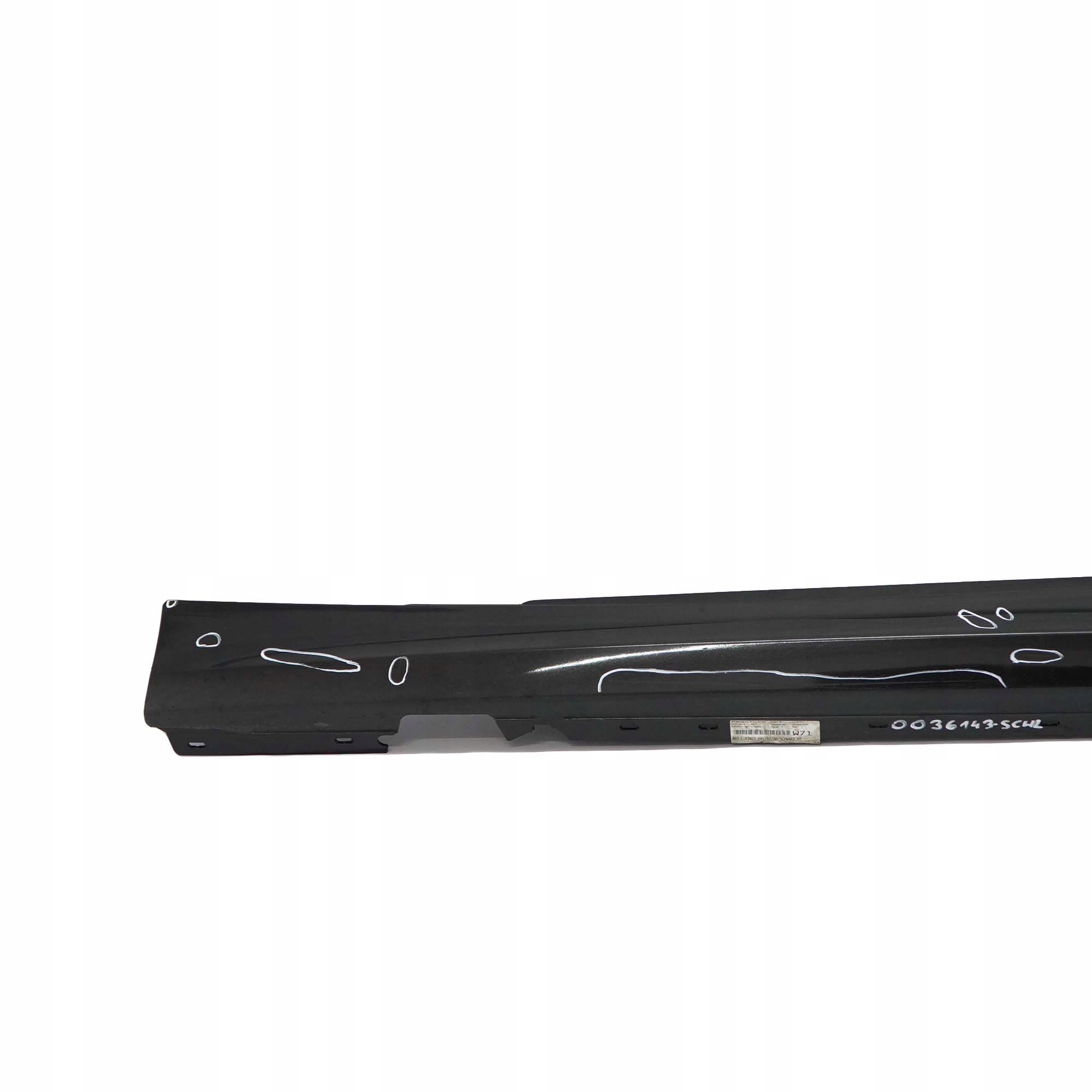 BMW 1 E81 E82 E88 2 Sill Strip Side Skirt Left N/S Schwarz 2 Black - 668